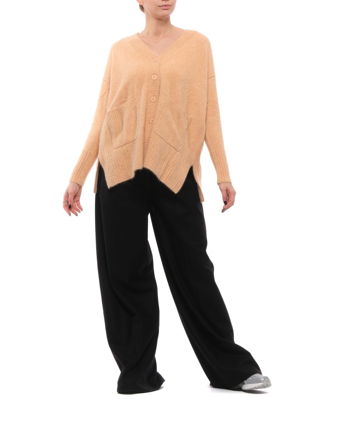Cardigan woman CT23111H LIGHT ORANGE C.T. plage