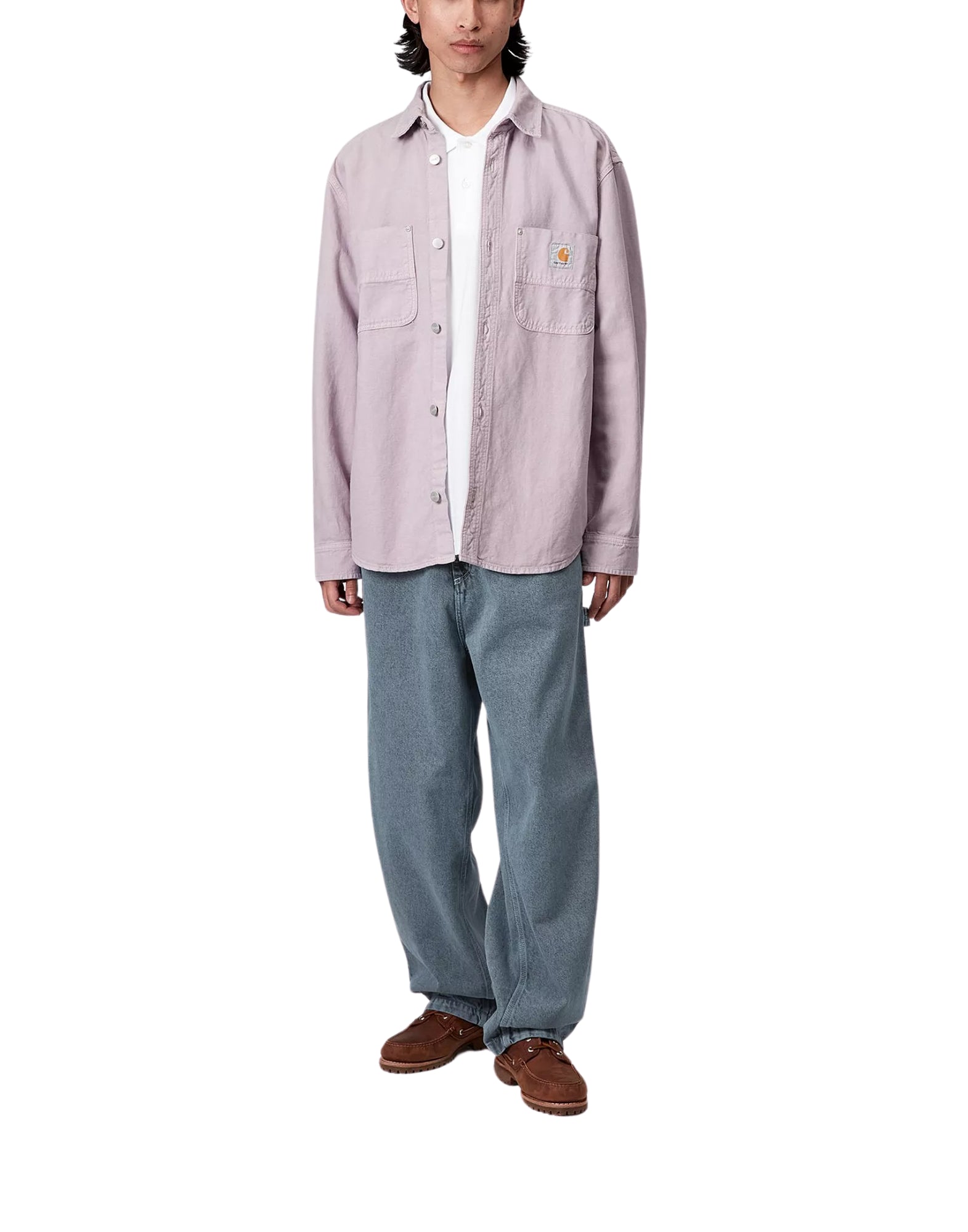 Jeans Man I035819 36AGD OG FOG BLU BLACO SINGOLO  CARHARTT WIP