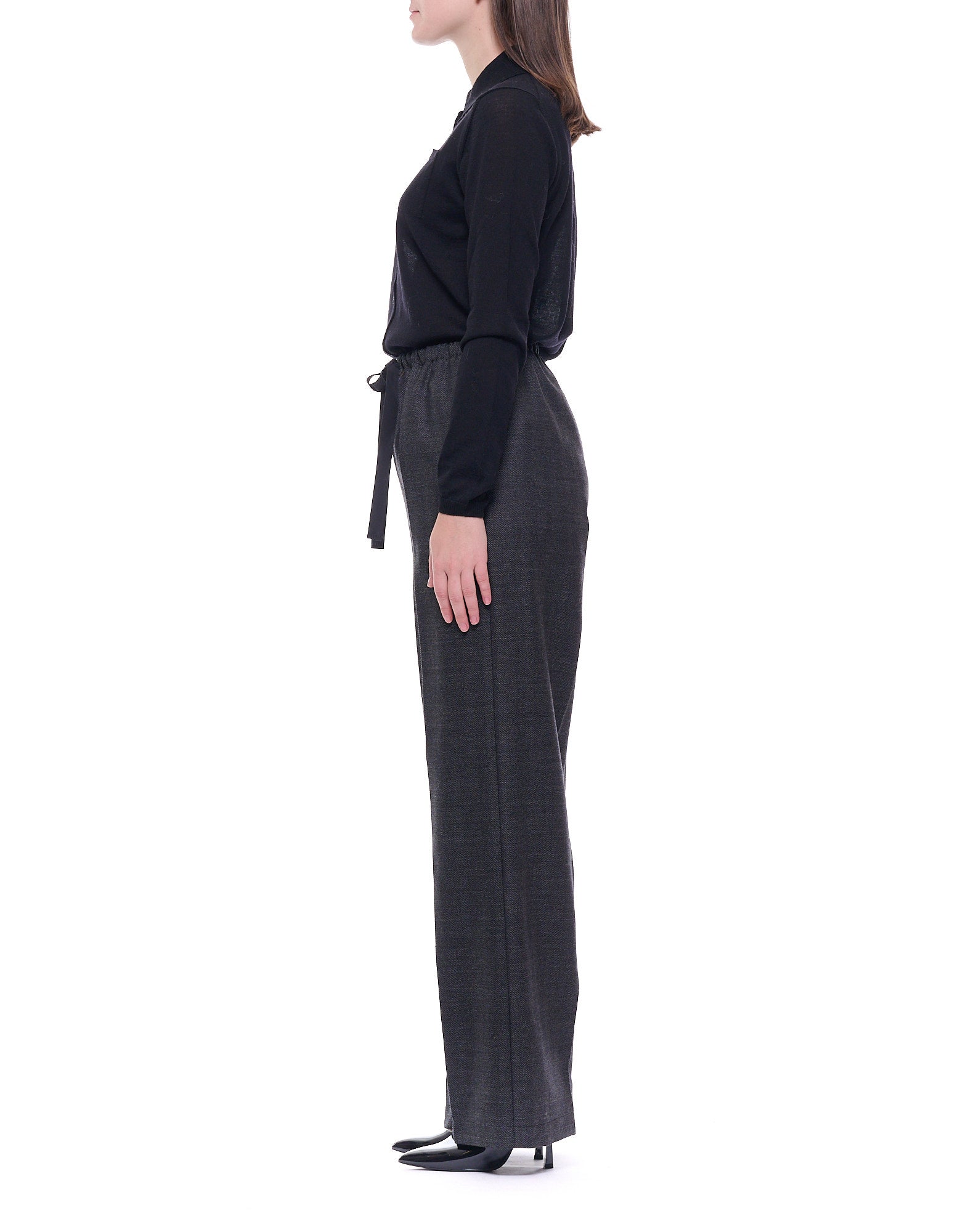 14324 ANTRACITE MY PANTS - Pantaloni - FORTE_FORTE