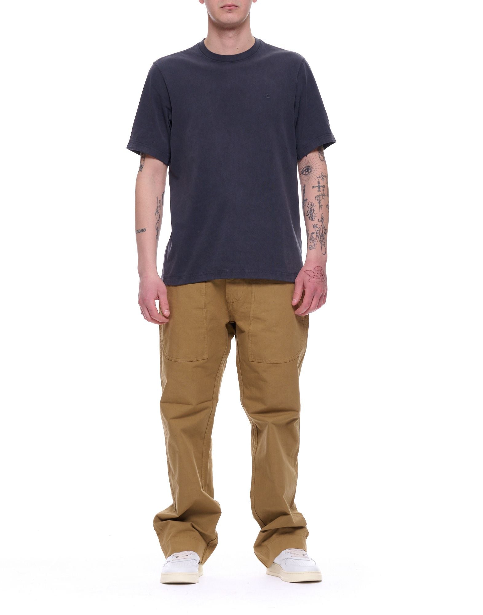 Nordic Denim Men’s Cotton T-Shirt Jet Black Regular Fit Crew Neck 20-85-701 JET BLACK