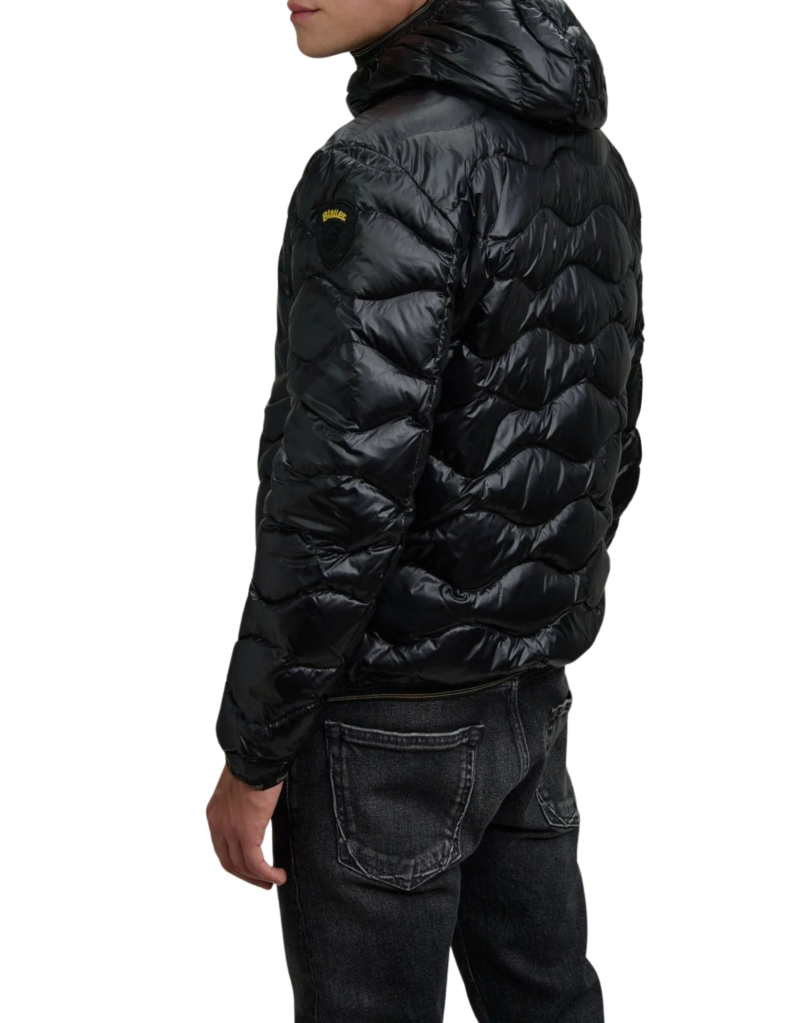 25WBLUC03074 06355 999 Schwarz - Giacche - Blauer