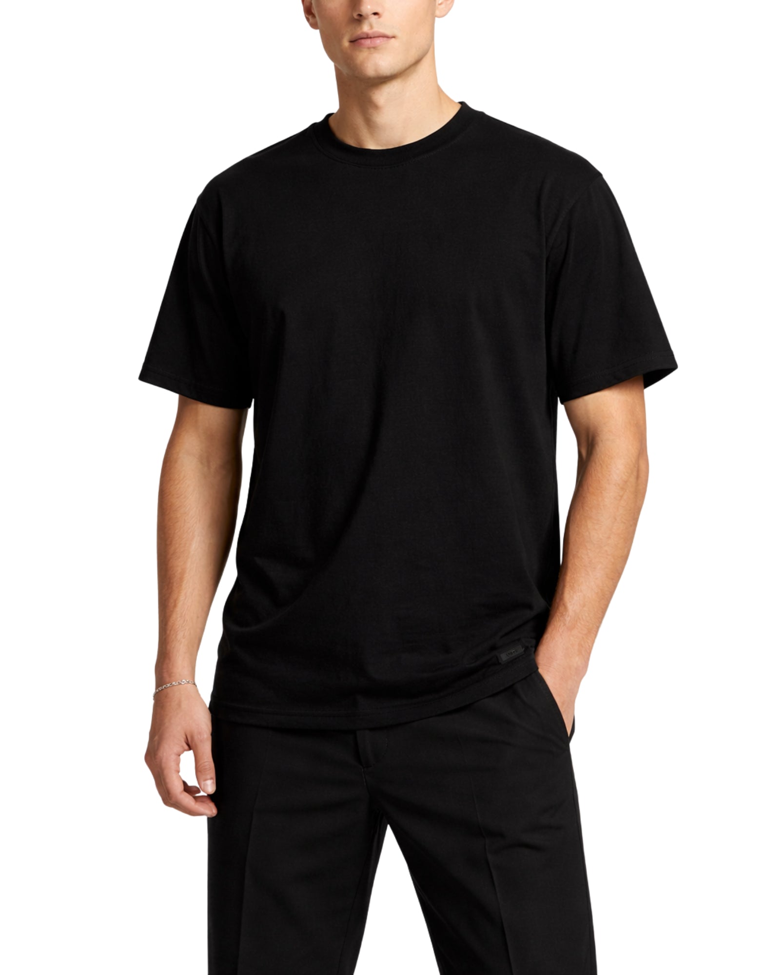 Unity Original Nerea Crepe Cotton T-Shirt Black Men’s TS-NEREA CREPE BLACK