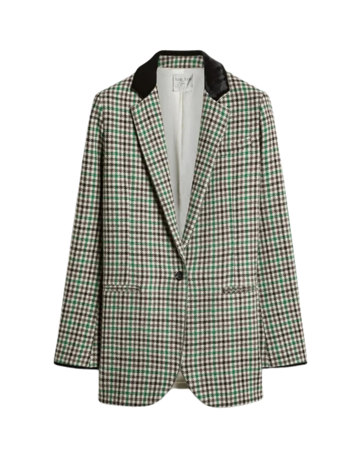 My British Check Blazer Royal