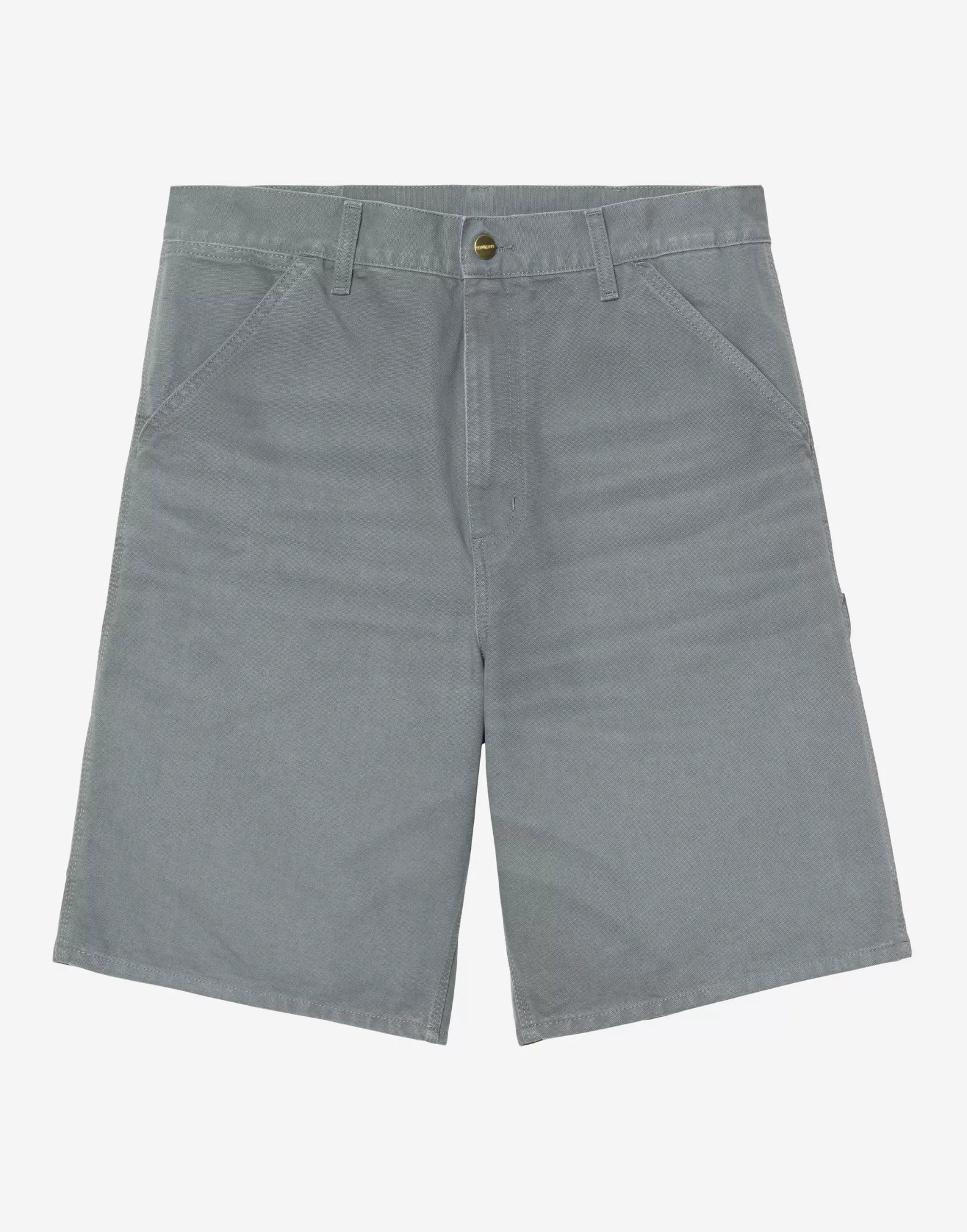 Carhartt WIP Genou simple Short in Dearborn Canvas Cozy Blue – Homme I034797 3IT4O