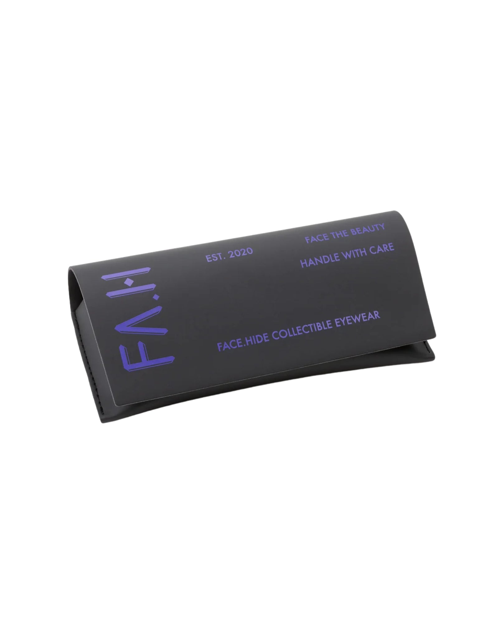 Sunglass unisex DOPPIO PONTE BLACK BLUE FACE.HIDE