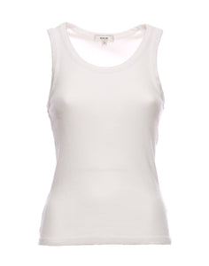 Tank top for women AGOLDE A7056 1260 WHITE