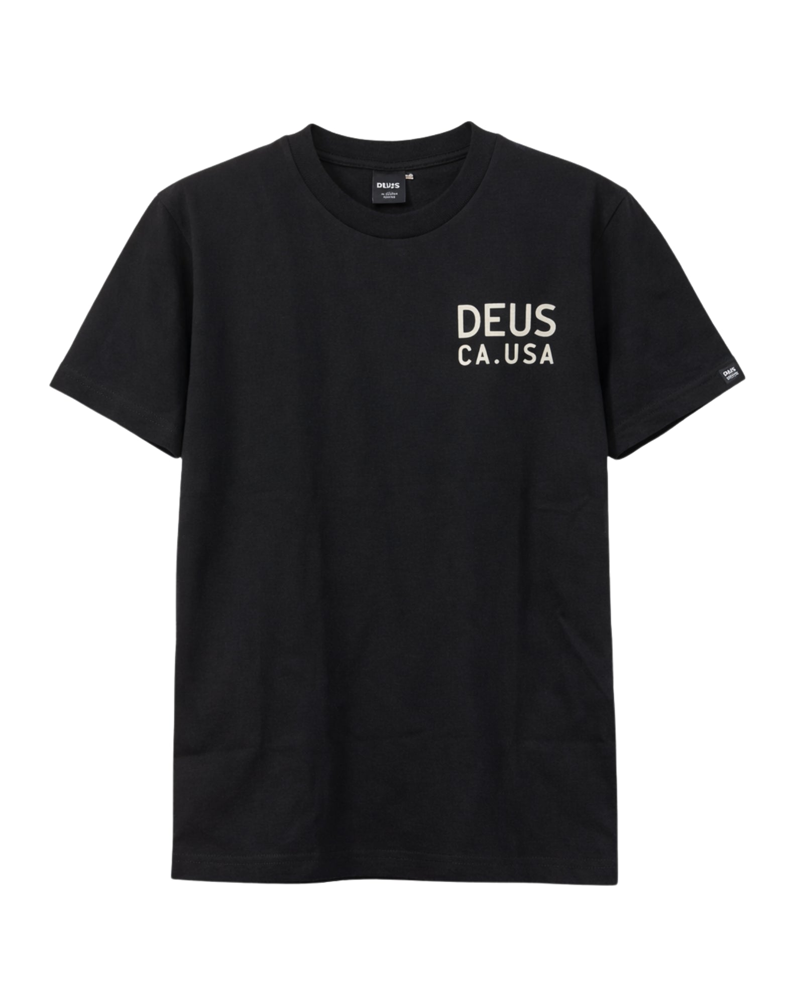 Deus Ex Machina Camber Cotton T-Shirt Black Men’s D261MTS320099090