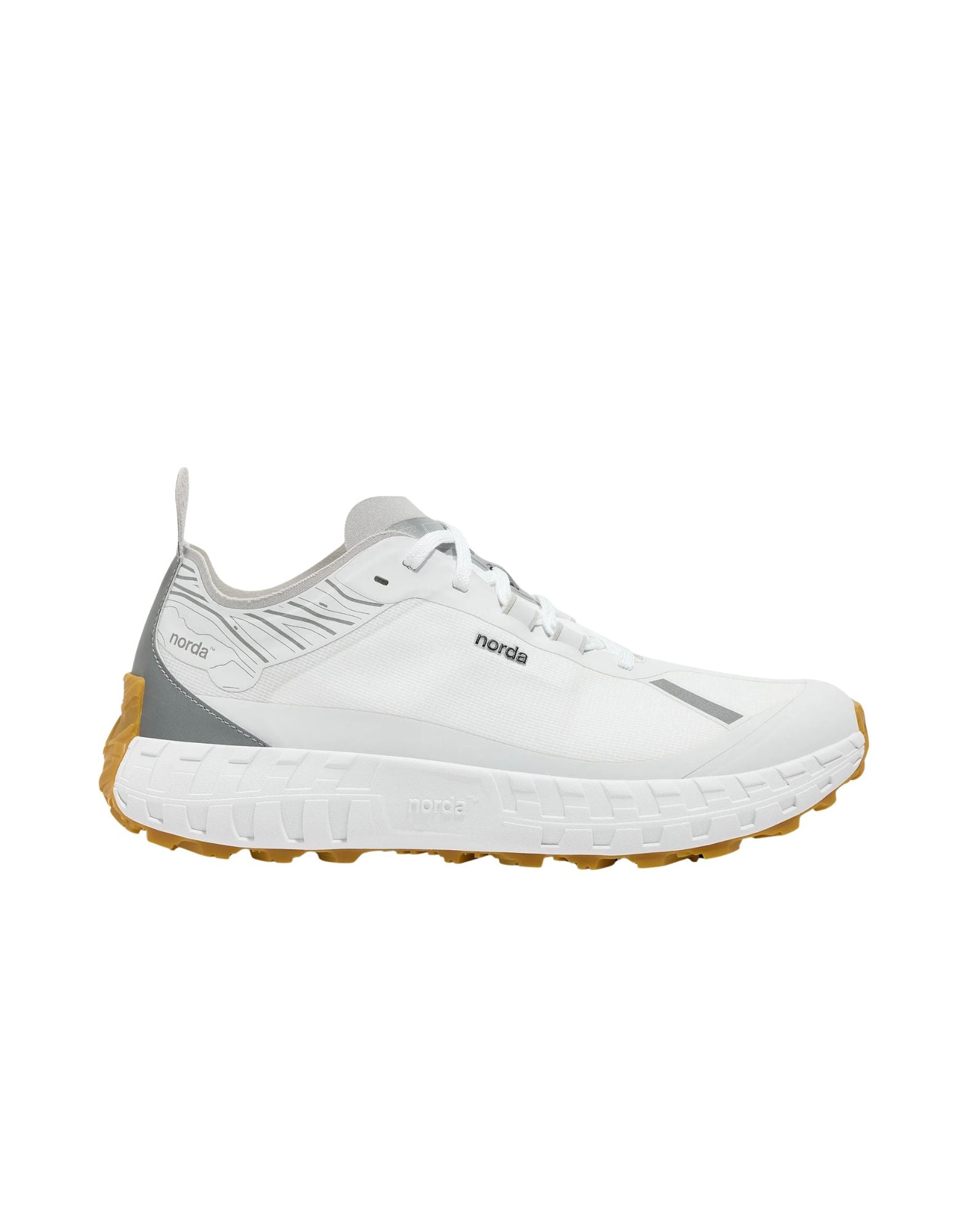 orda 001 M Men’s Sneaker White Gum Dyneema Trail Running Shoe 001A M WHT/GUM