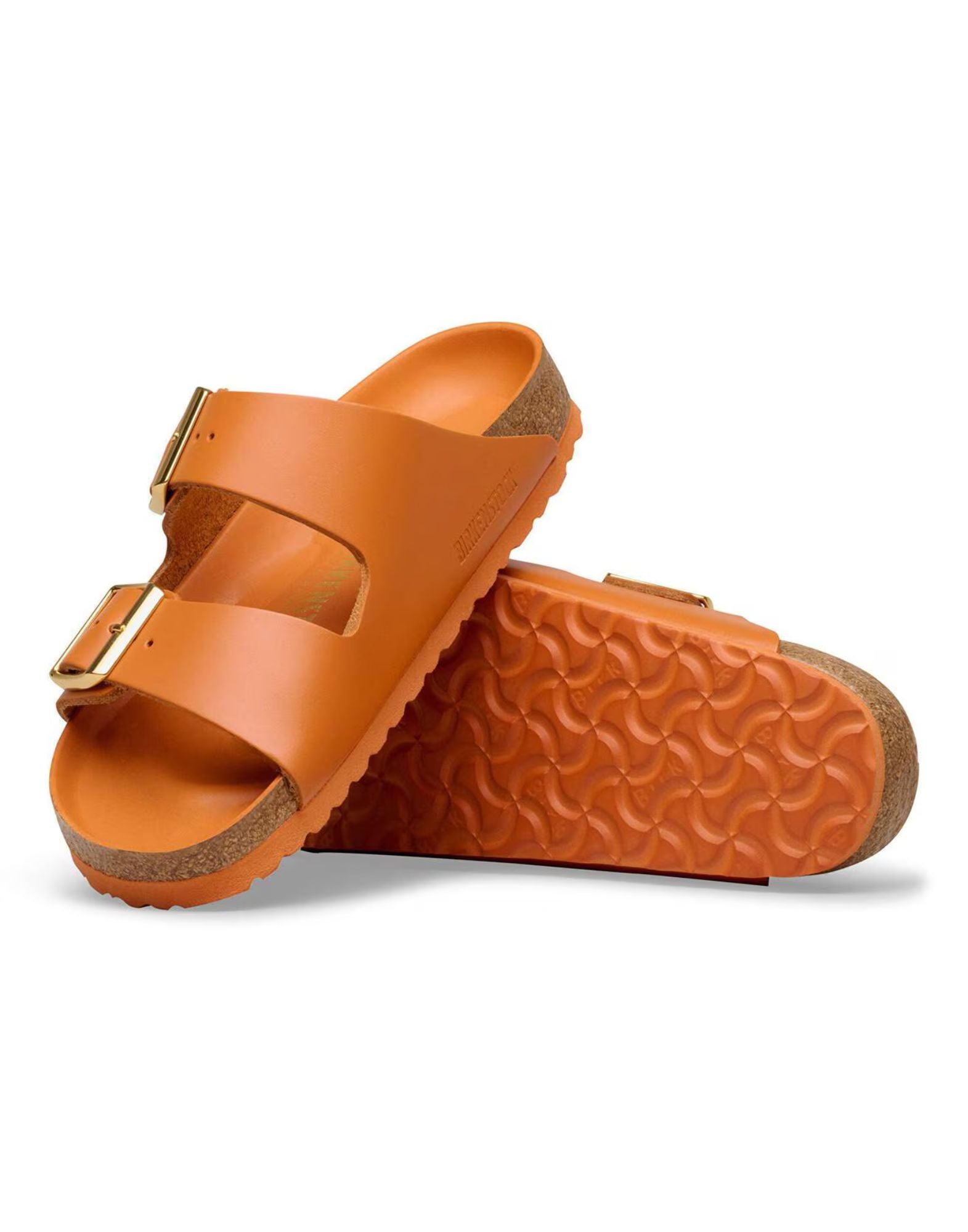 BIRKENSTOCK Zueco Boston de piel de ante trenzado en jarra 1031424 ARIZONA KURKUMA