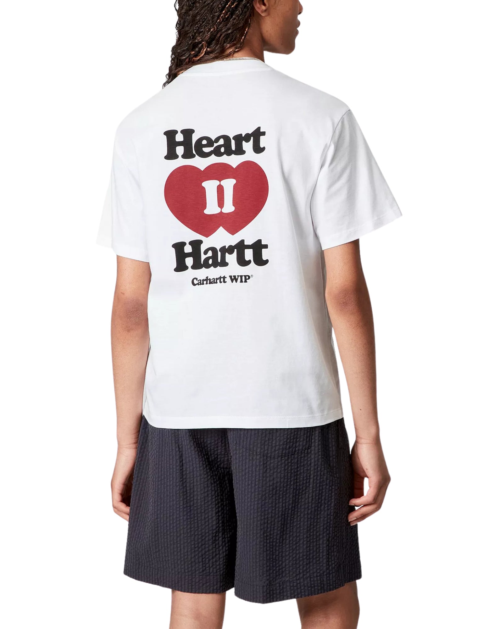 T-shirt woman I035259 02XX HEART II HARTT WHITE CARHARTT WIP