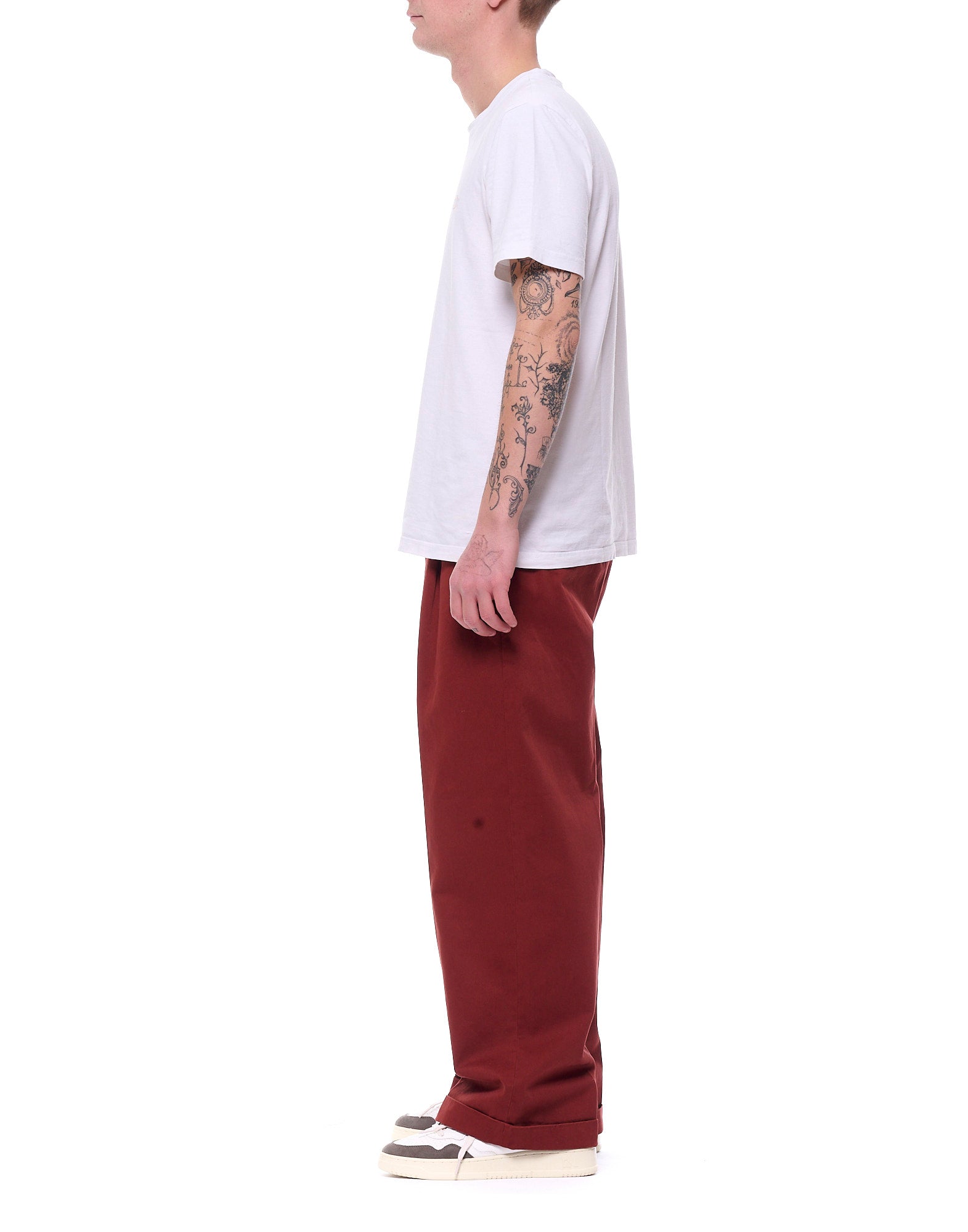 TLCFW26P007 236 OXID RED GOODMAN - Pantaloni - Tela Cruda