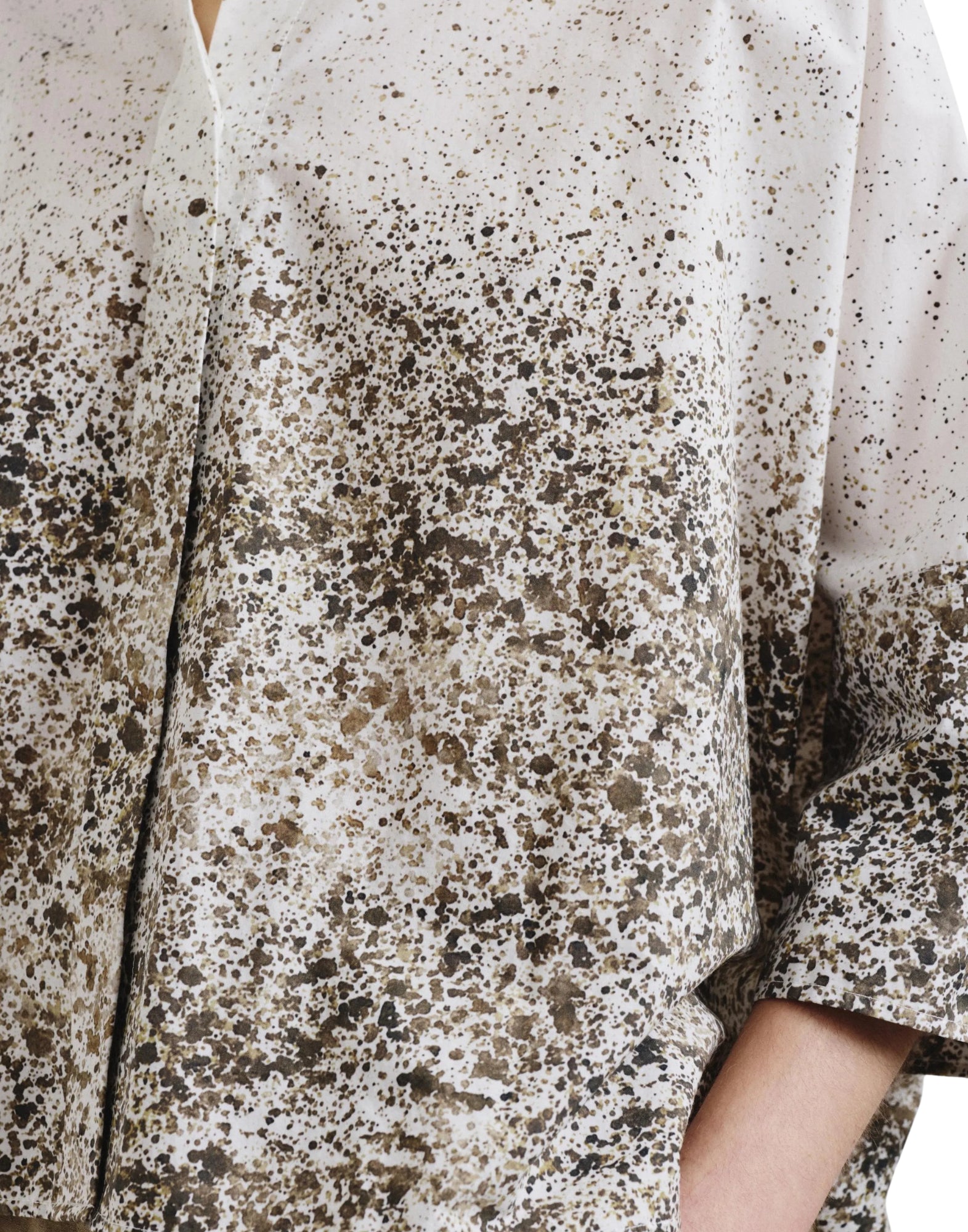 Pomandère Printed Cotton Poplin Shirt Women’s 9492 11641 270