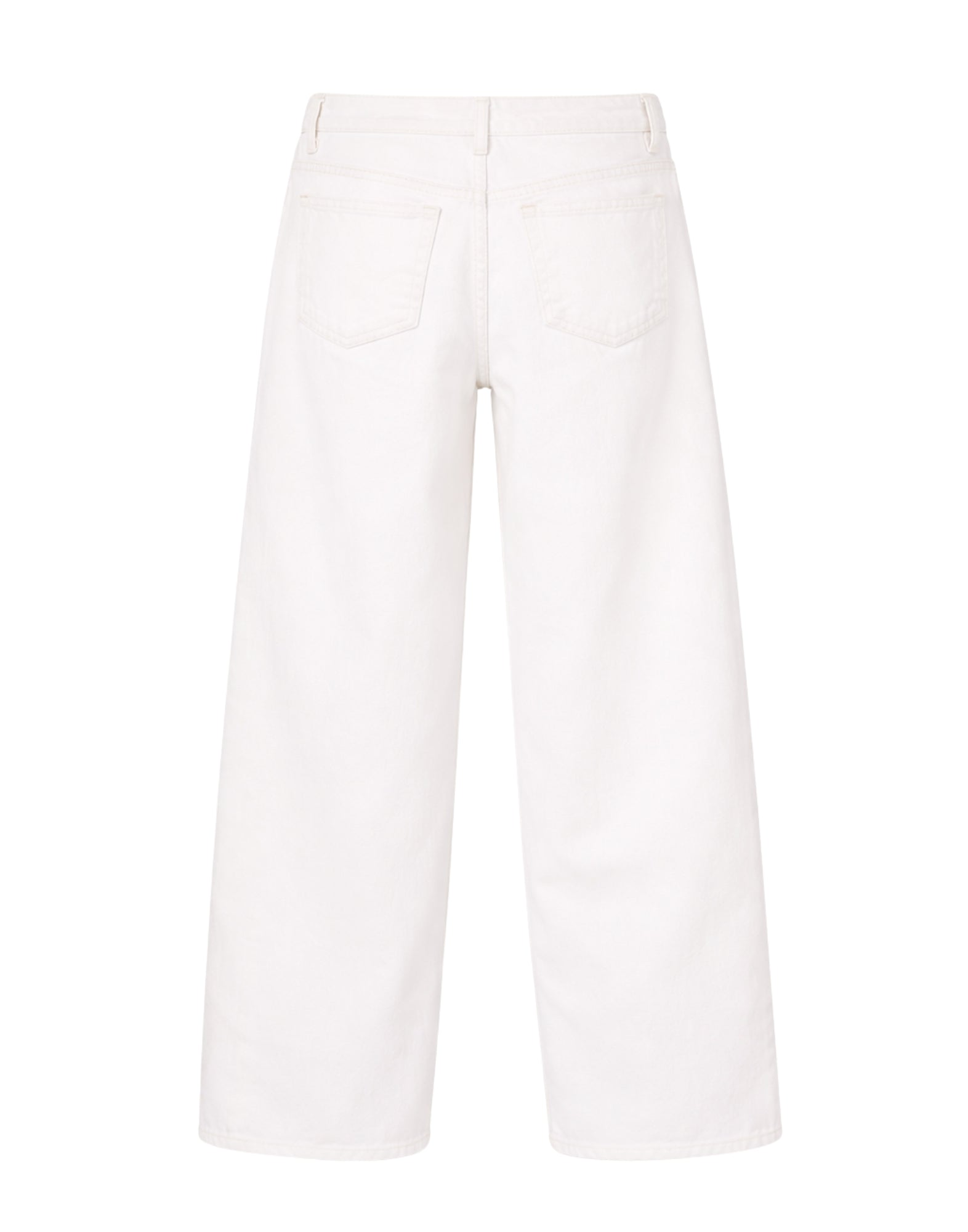 A241 1183 MSHAK WHITE MILKSHAKE PANTS - Pantaloni - Agolde