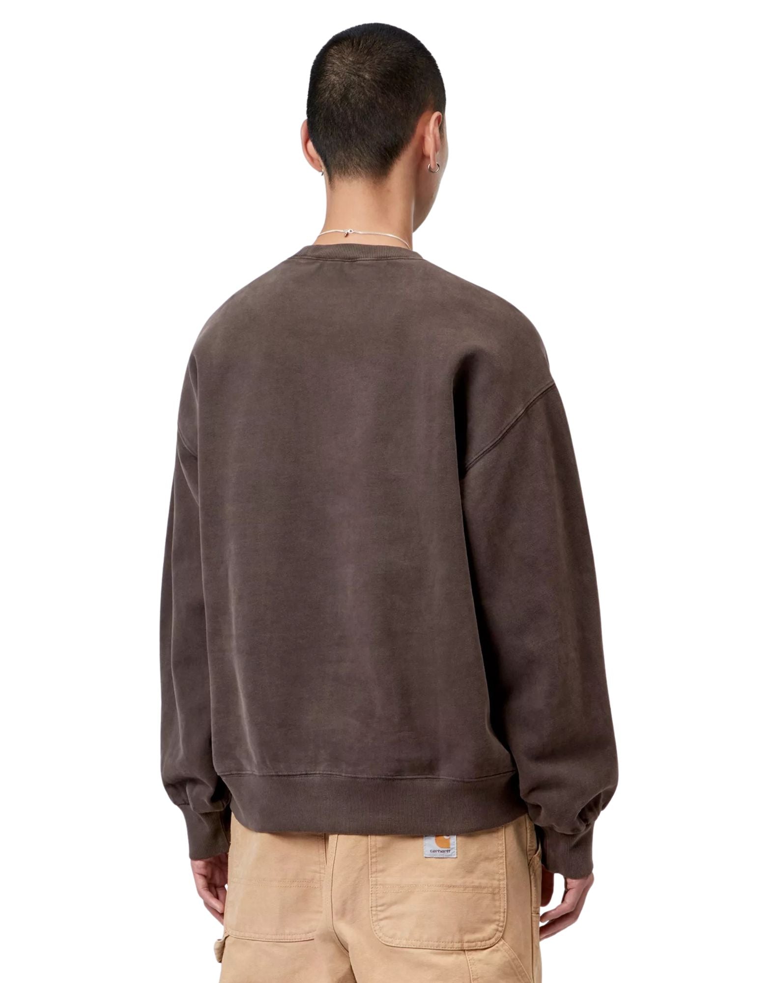 Vista Sweat Tobacco stückgefärbt