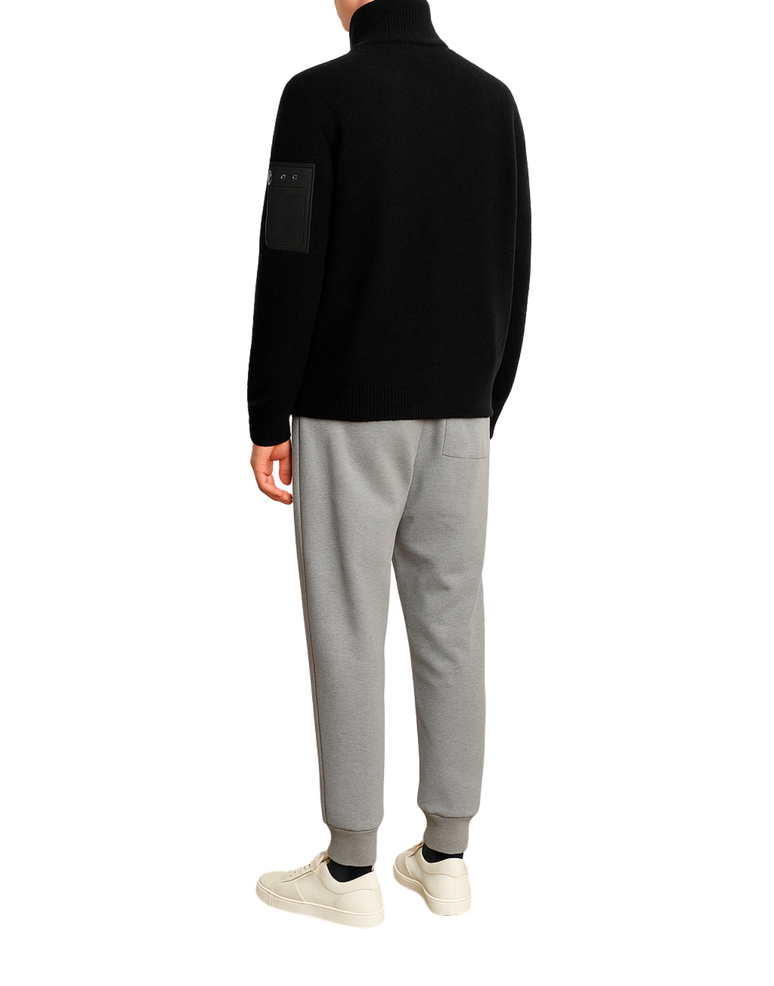 50248 LIPARI BLACK KNIT - Maglieria - TATRAS