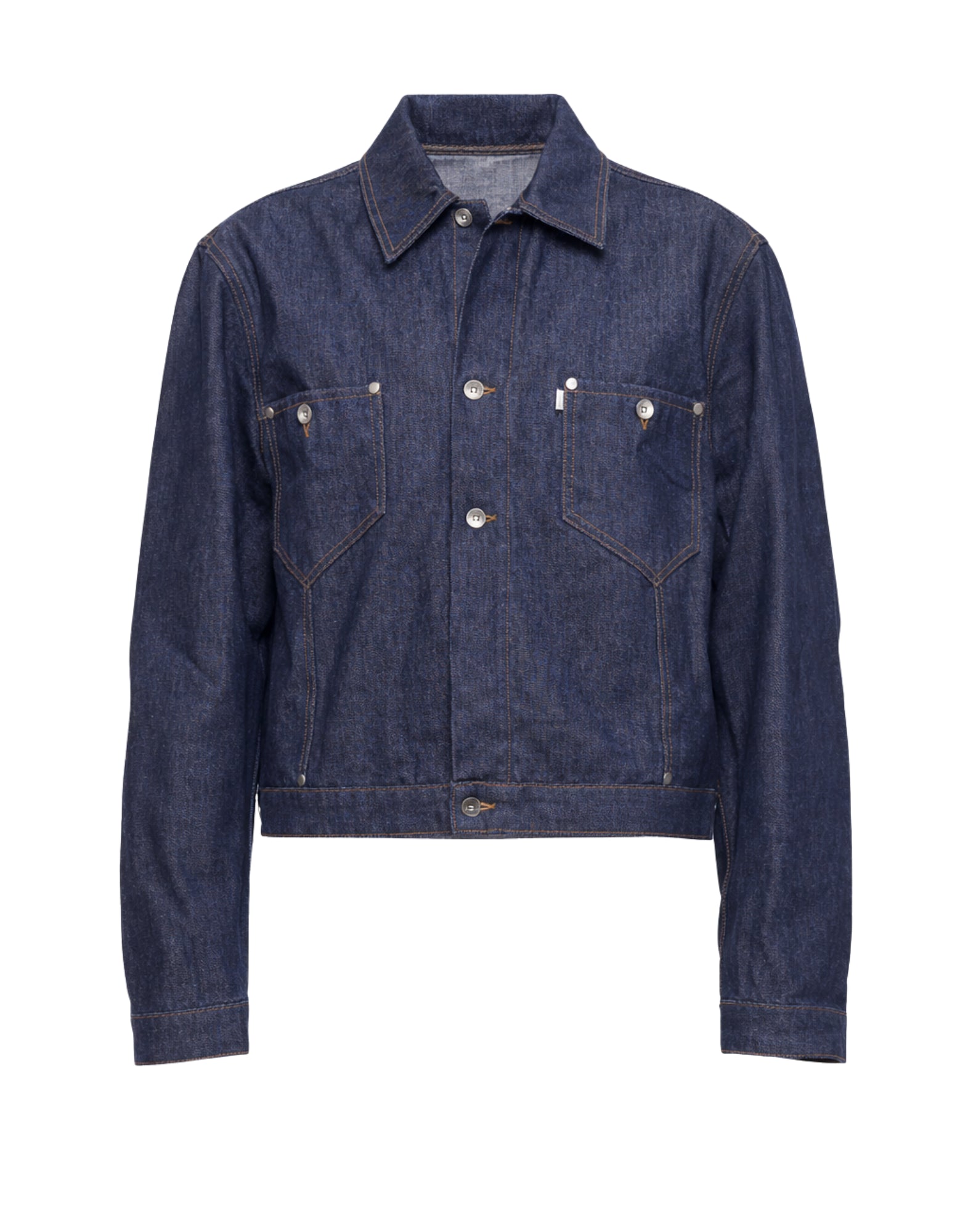 YouMustCreate Men’s Indigo Loft Jacket Raw denim P5AAM 40 INDIGO