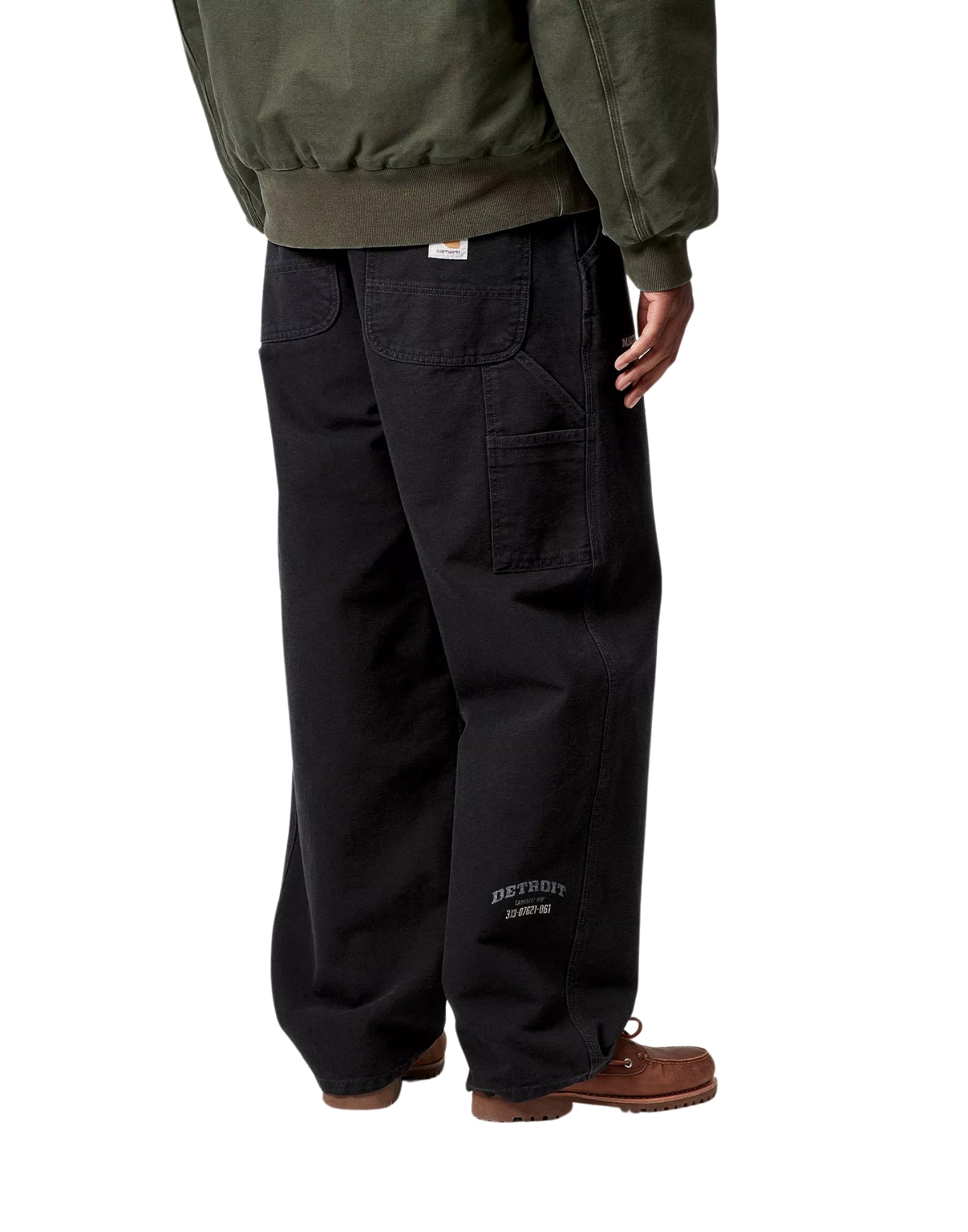Jeans man I035560 8960 OG SINGLE KNEE BLACK HEAVY STONE WASH CARHARTT WIP