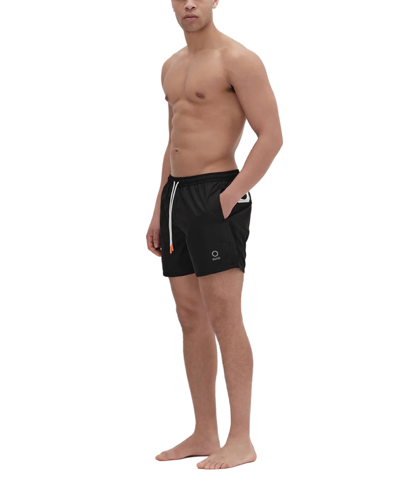 수영복 맨 BXS51002U 산타 마게리 타 검은 태양