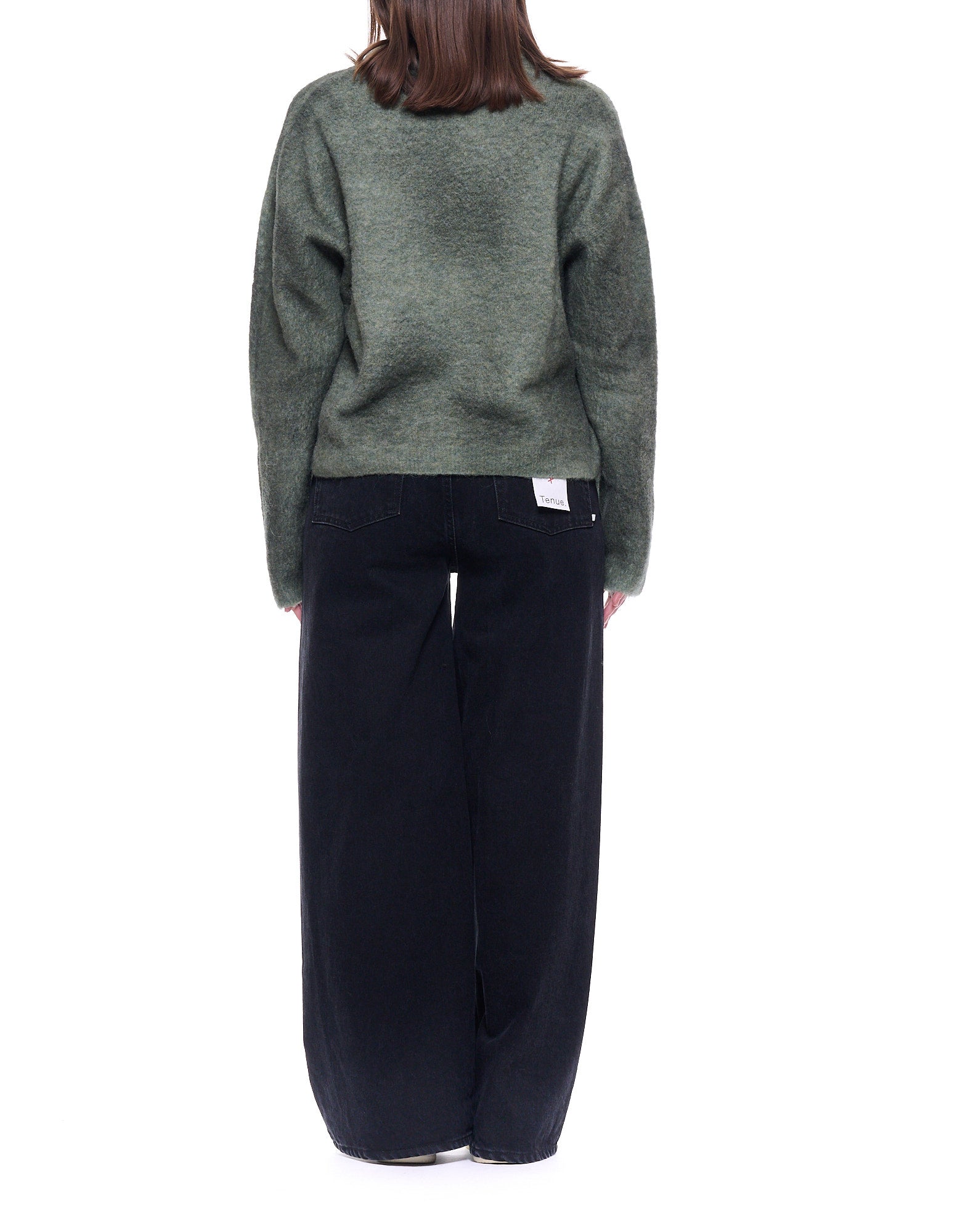 AFD66 SALVIA CREW NECK SAGE - Maglieria - Atomofactory