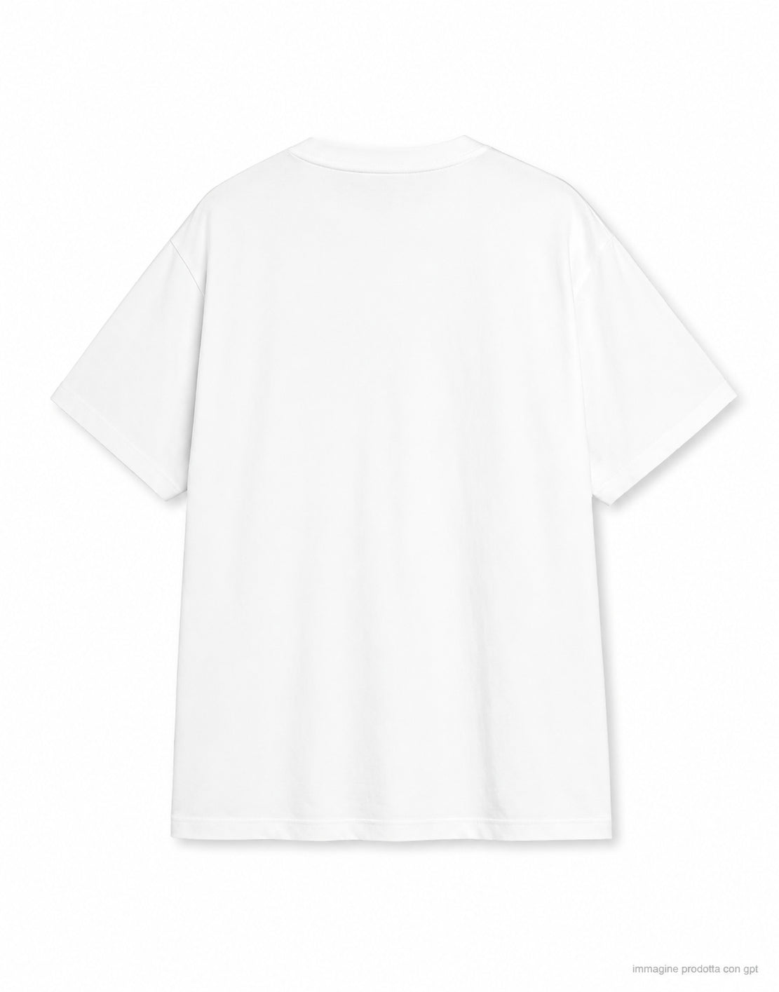 White Cheese Toast T-Shirt Organic Cotton Single Jersey