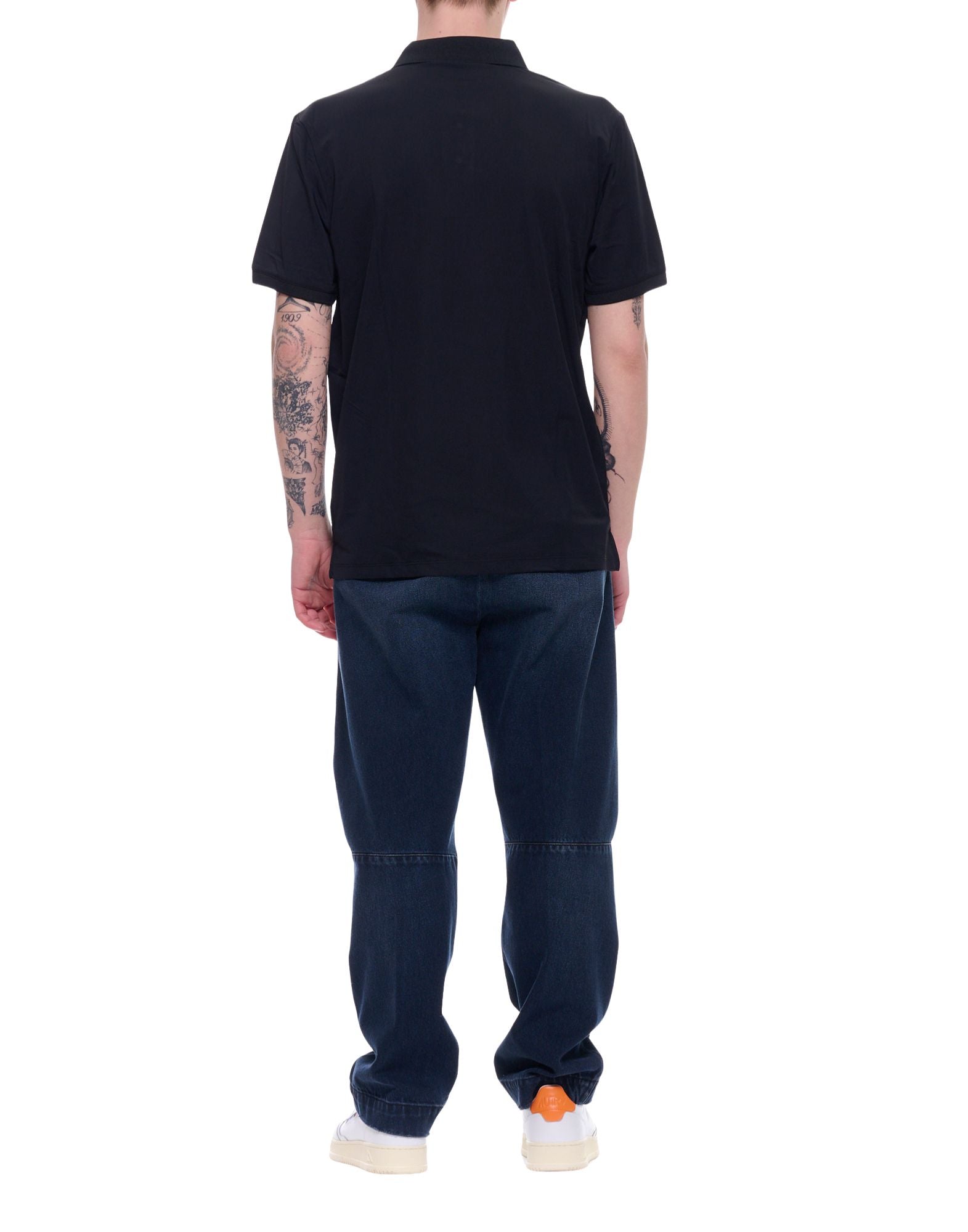 Outhere Polo de hombre NYX Black Regular Fit Short Manga Poliamida Mezcla De Elastano 4652M305B128-26046 1749 NYX