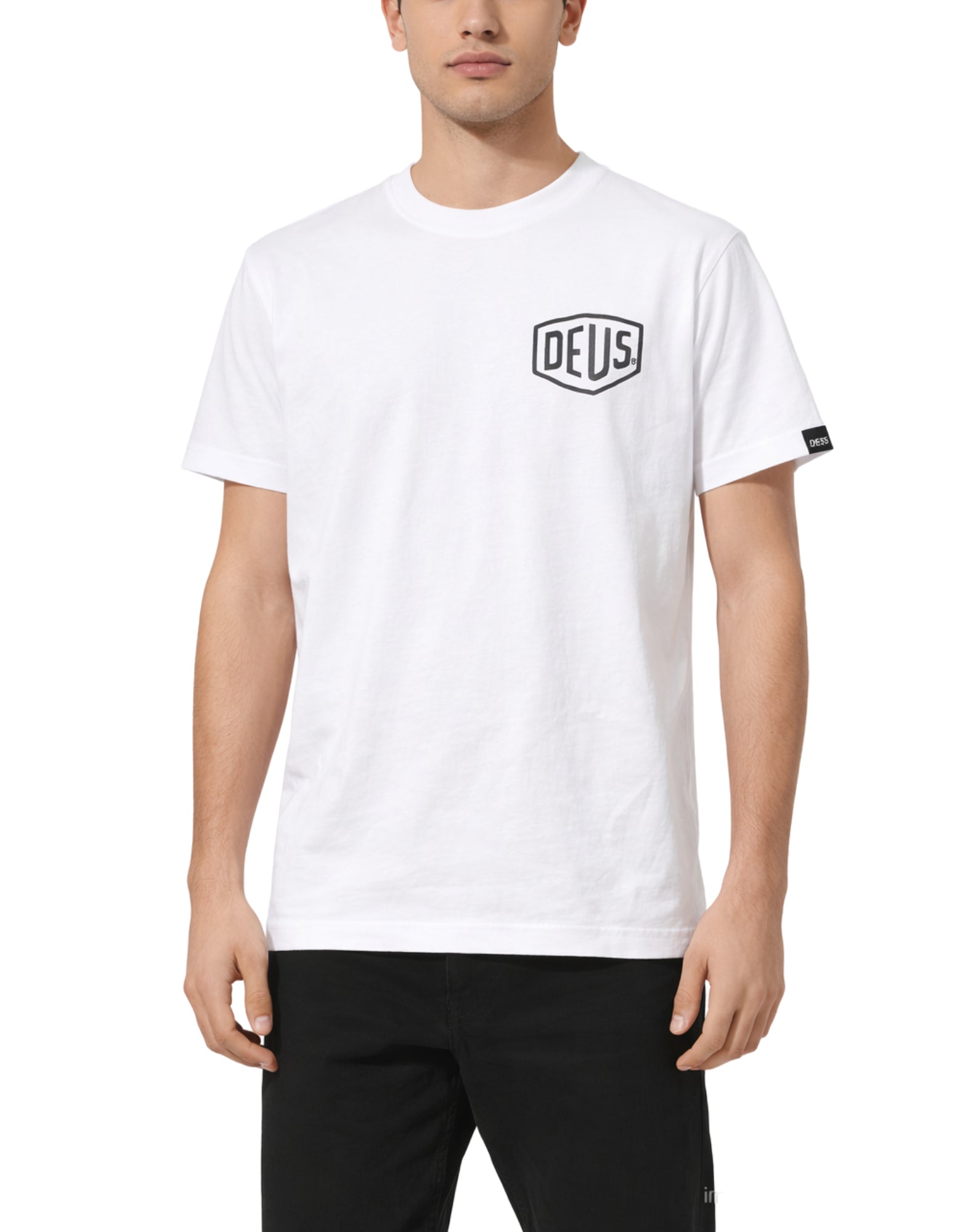 Deus Ex Machina Harajuku Address Cotton T-Shirt White Men’s D261MTS126010090