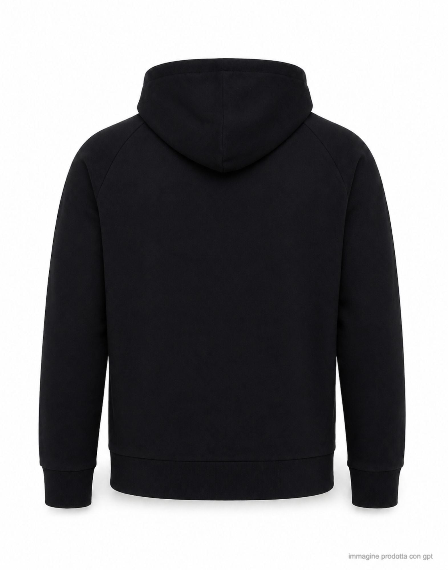 Outhere Aura Zip Hoodie Sudadera con capucha y cremallera completa en mezcla de algodón negro para hombre 4654M112B209-26046 1749 AURA ZIP