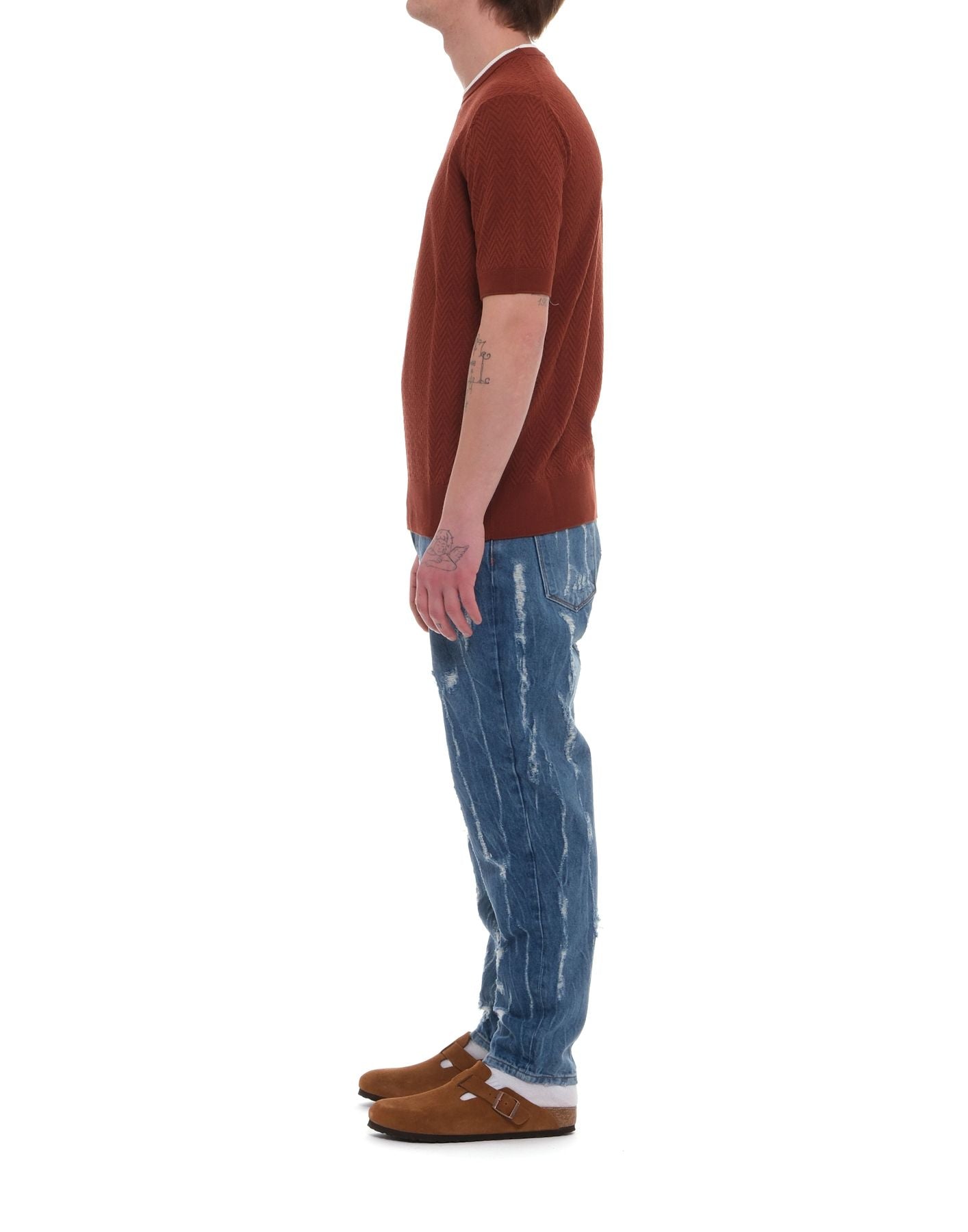 T-shirt Man LM U7150 019 York GALLIA