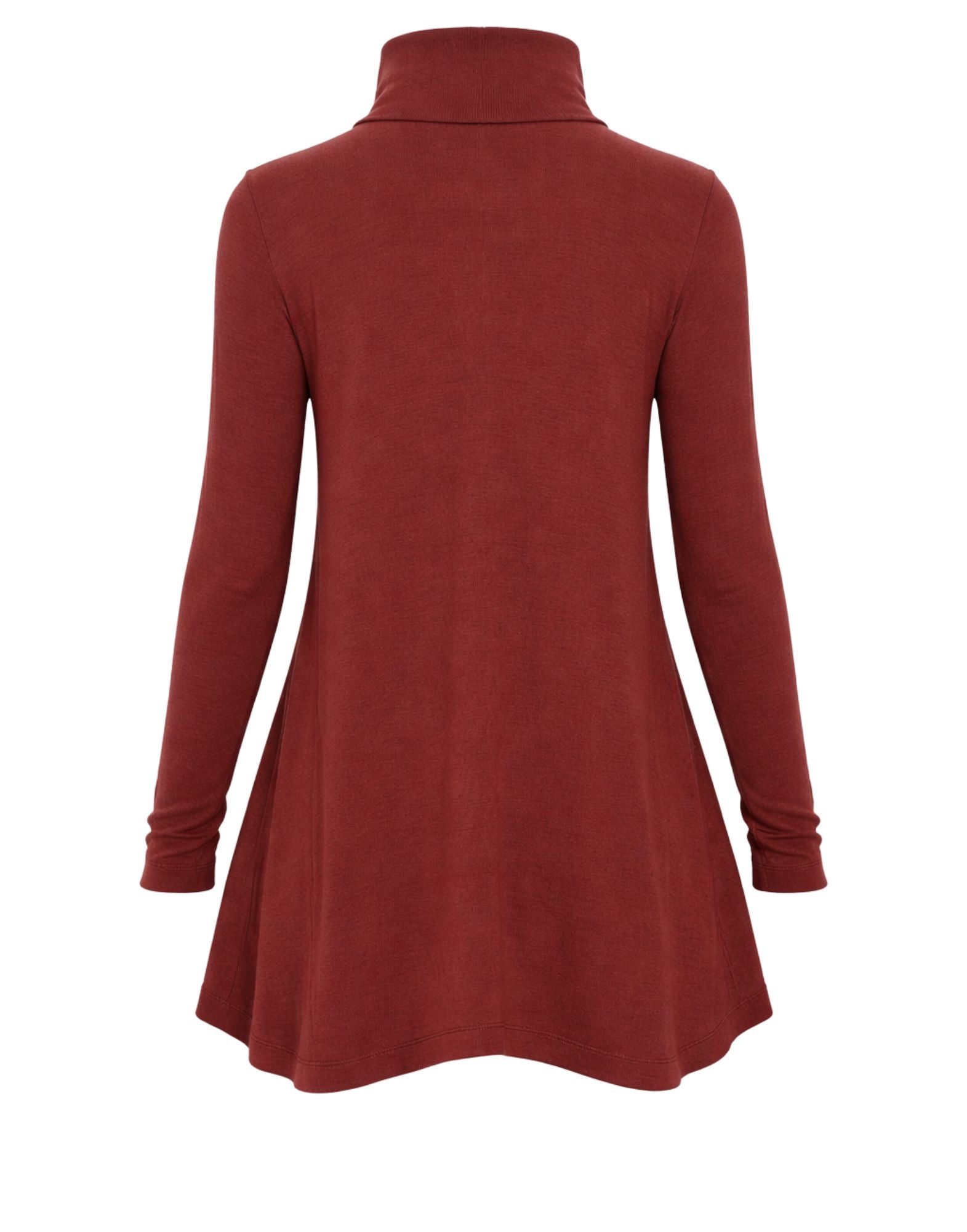 Transit Tunika Dam Sangria Modal High Neck CFDTRBJ193 SANGRIA