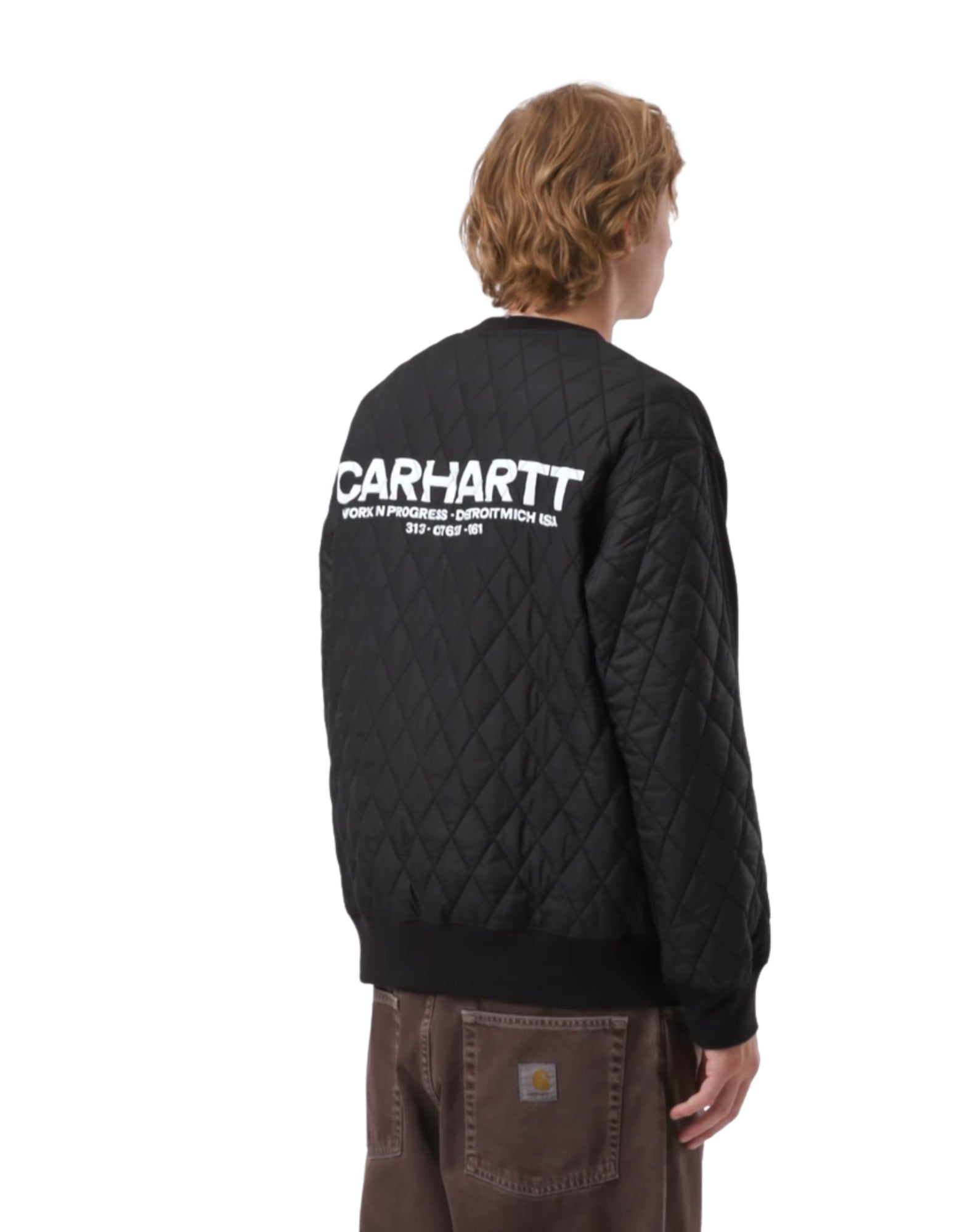 I035620 89XX BLACK CALMA SWEATSHIRT - Maglieria - CARHARTT WIP