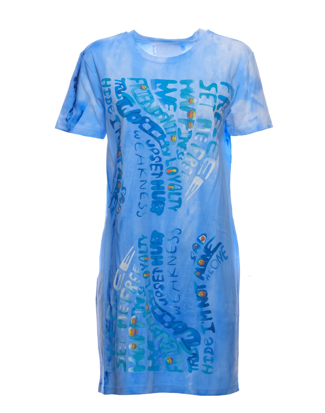 Vestido mujer lágrima 015 blu onelab