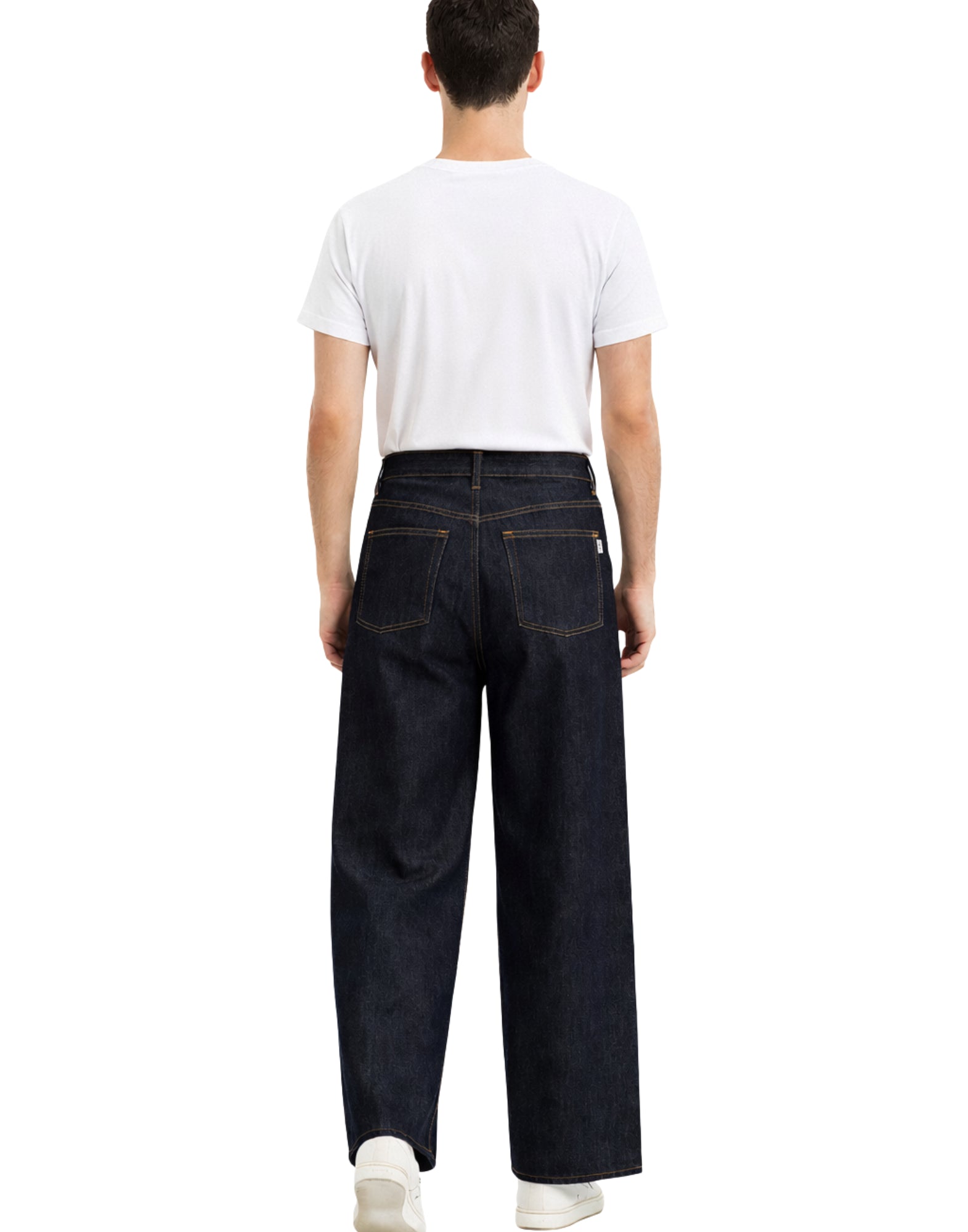 YouMustCreate Palazzo Cotton Jeans Indigo Unisex P4AAR 40 JEAN INDIGO