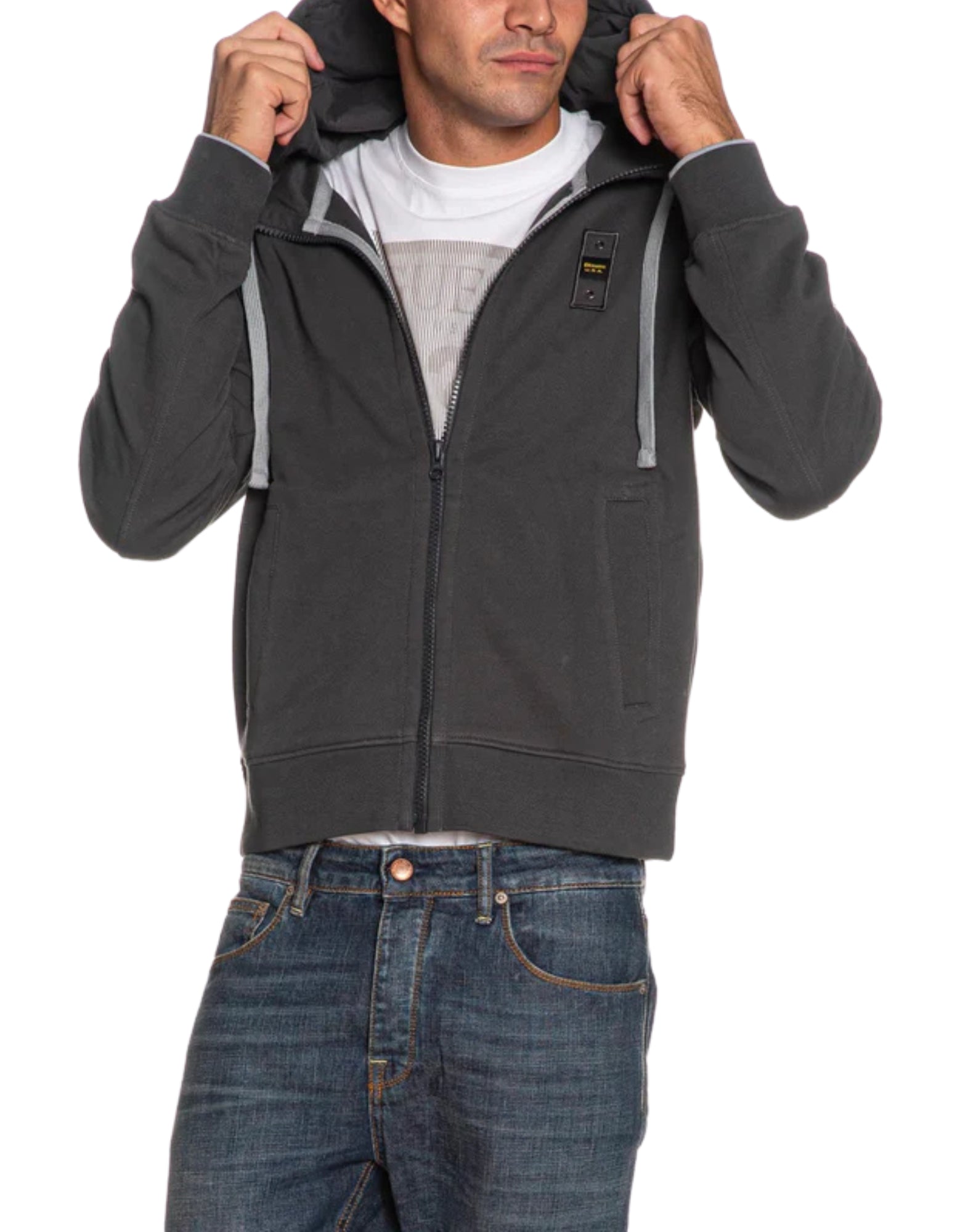 6948 978 ANTHRACITE CARDINTON - Felpe - Blauer