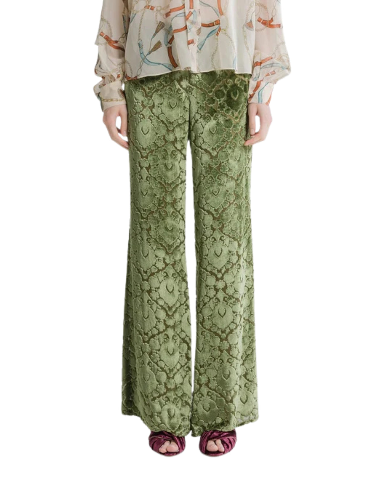 My Pants Devore Leaf