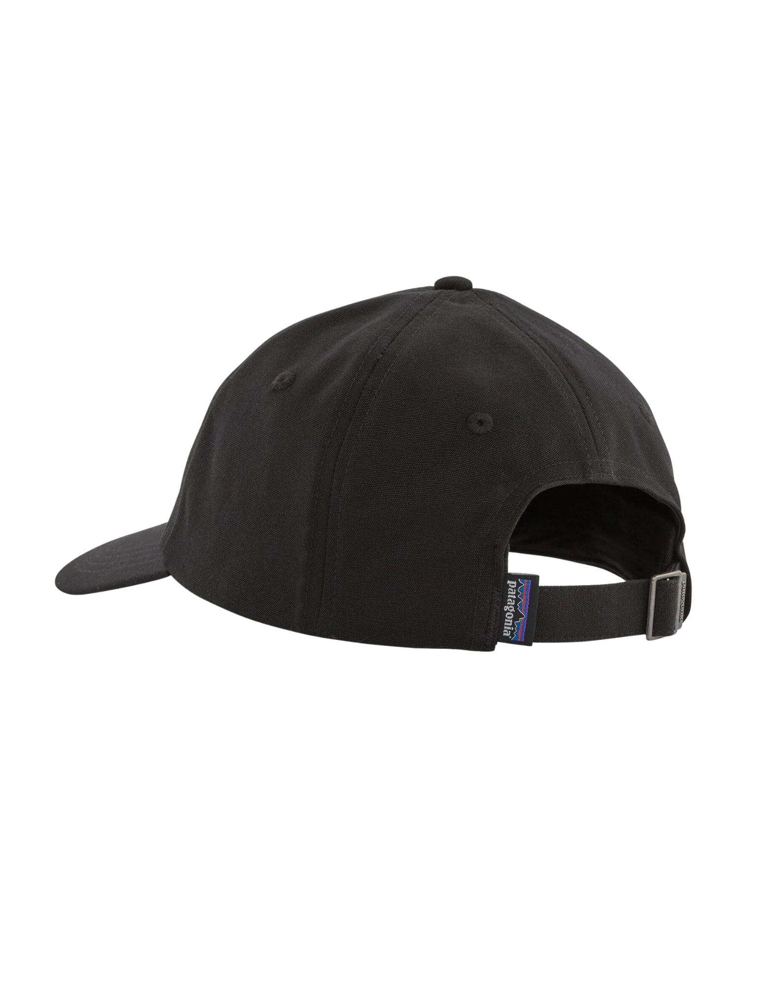 Patagonia P-6 Label Trad Cap Organic Cotton Black Unisex 38296 BLK