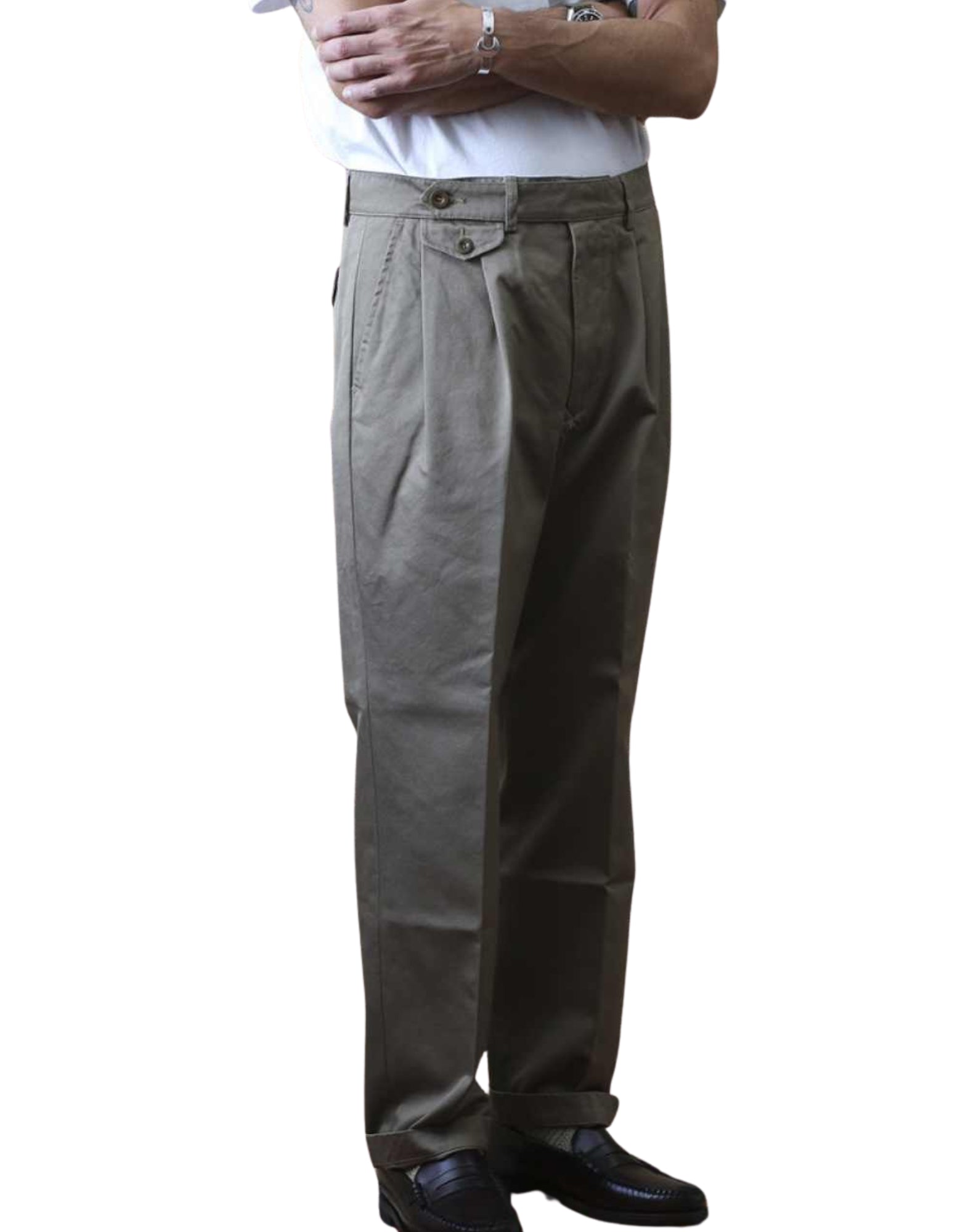 ENFIELD 121 KHAKI - Pantaloni - East Harbour Surplus