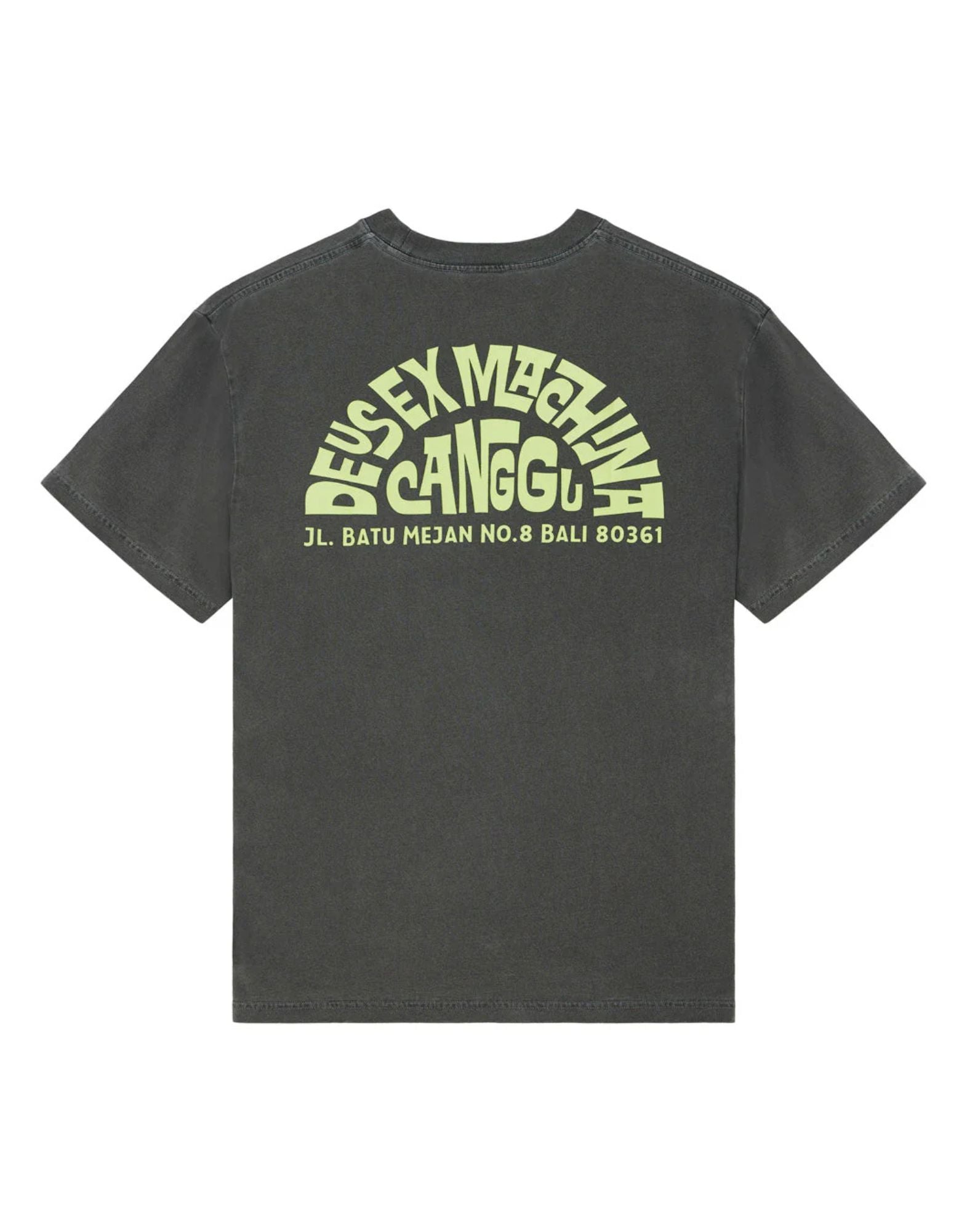 Deus Ex Machina Canggu Address Tee Anthracite Loose Fit Men’s D261MTS572094 ANTHRACITE