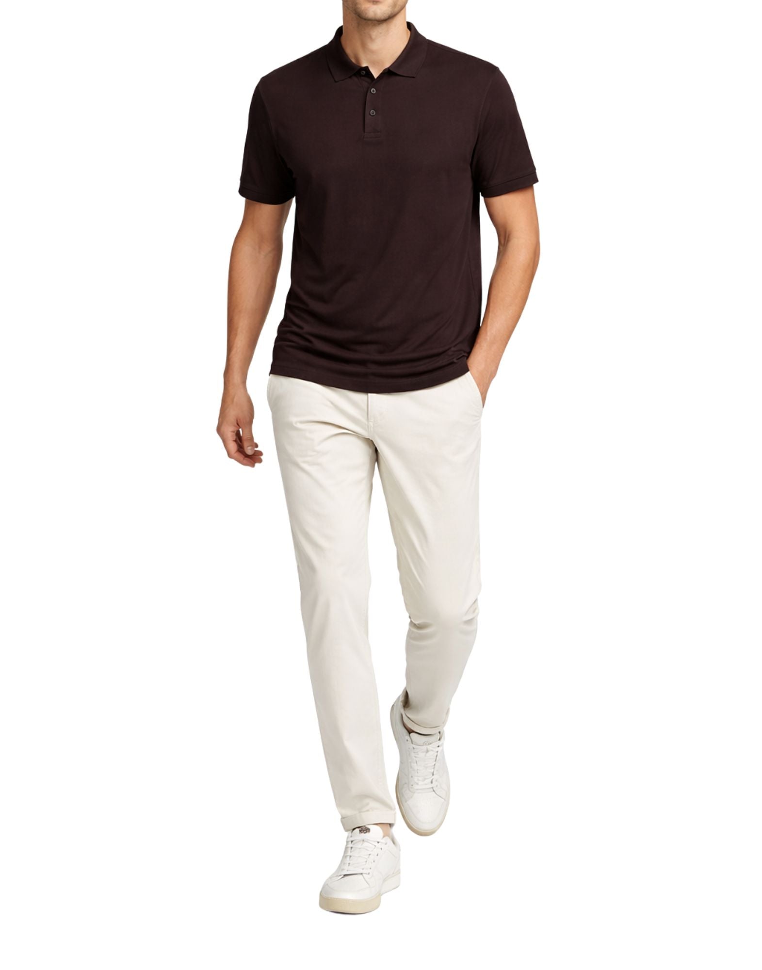 Unity Weirs Technical Modal Polo Aubergine Men’s TS-WEIRS CUPRO AUBERGINE