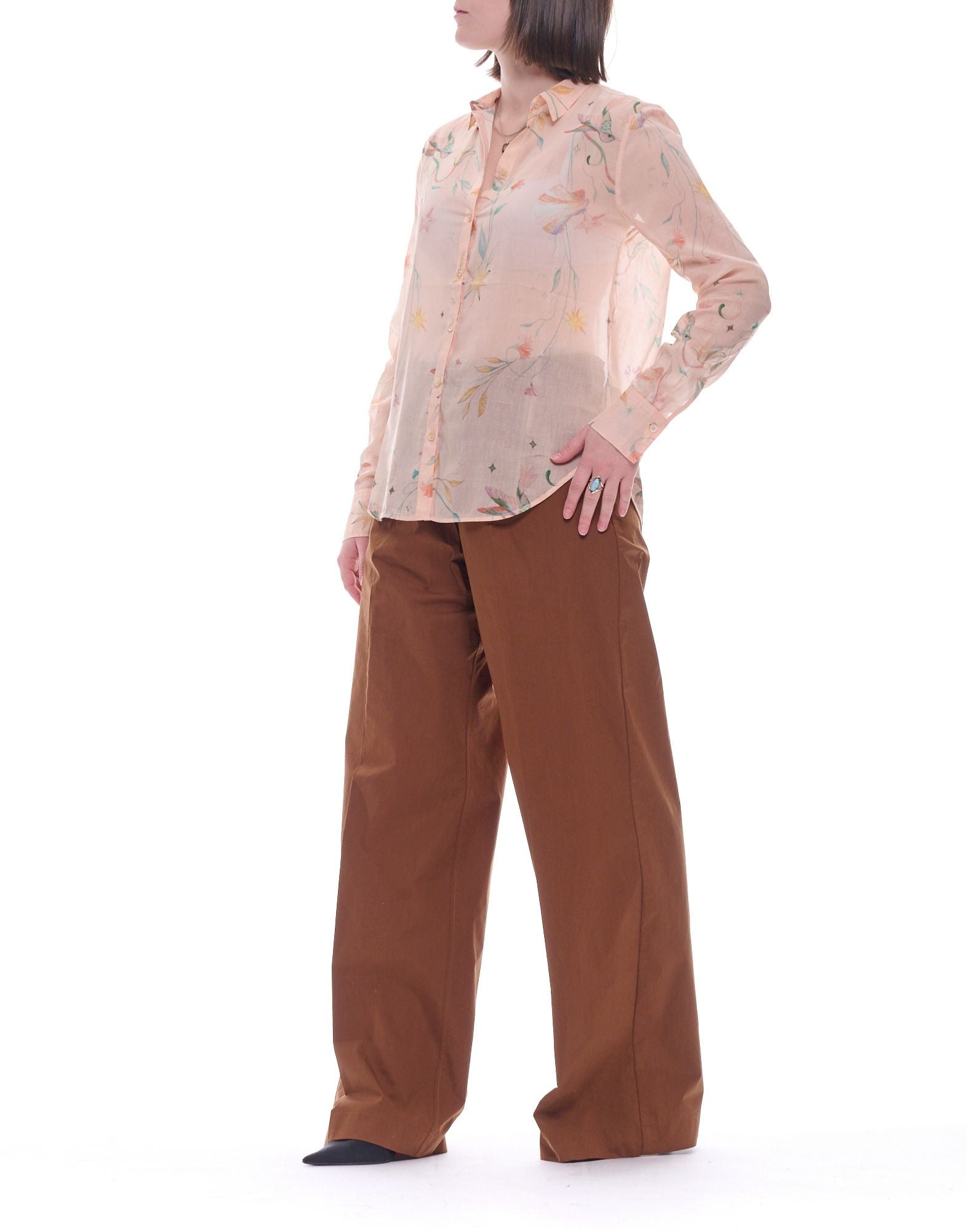 forte_forte Women’s Pink My Shirt 14926 MY SHIRT ROSEO