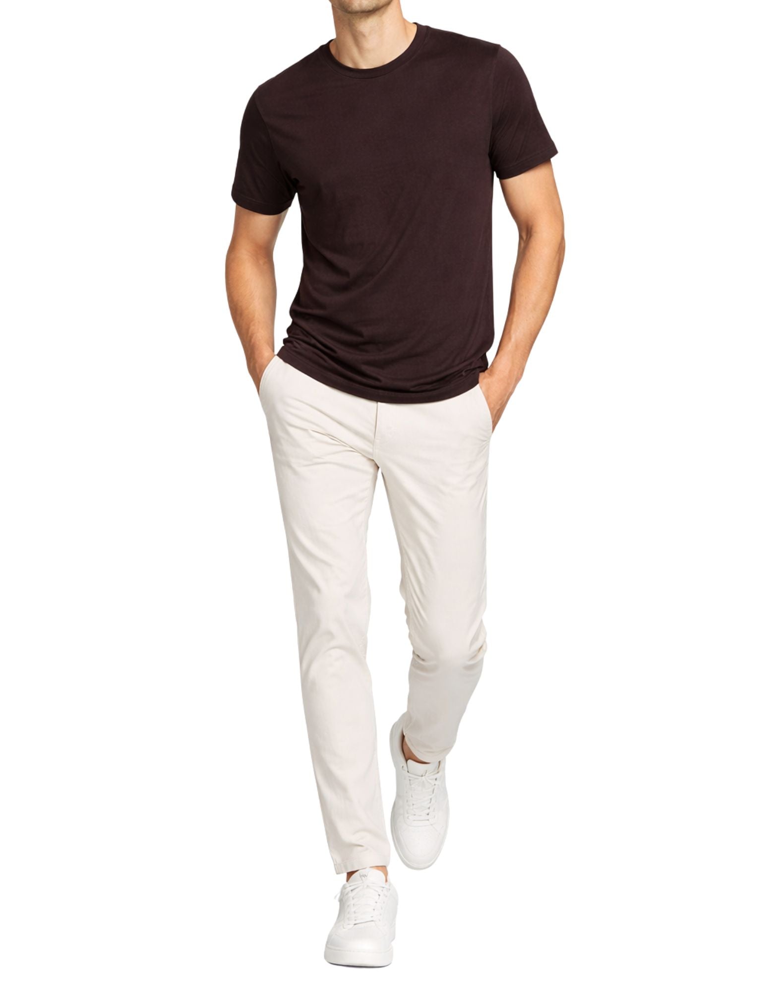 Unity Wave Technical Modal T-Shirt Aubergine Men’s TS-WAWE CUPRO AUBERGINE