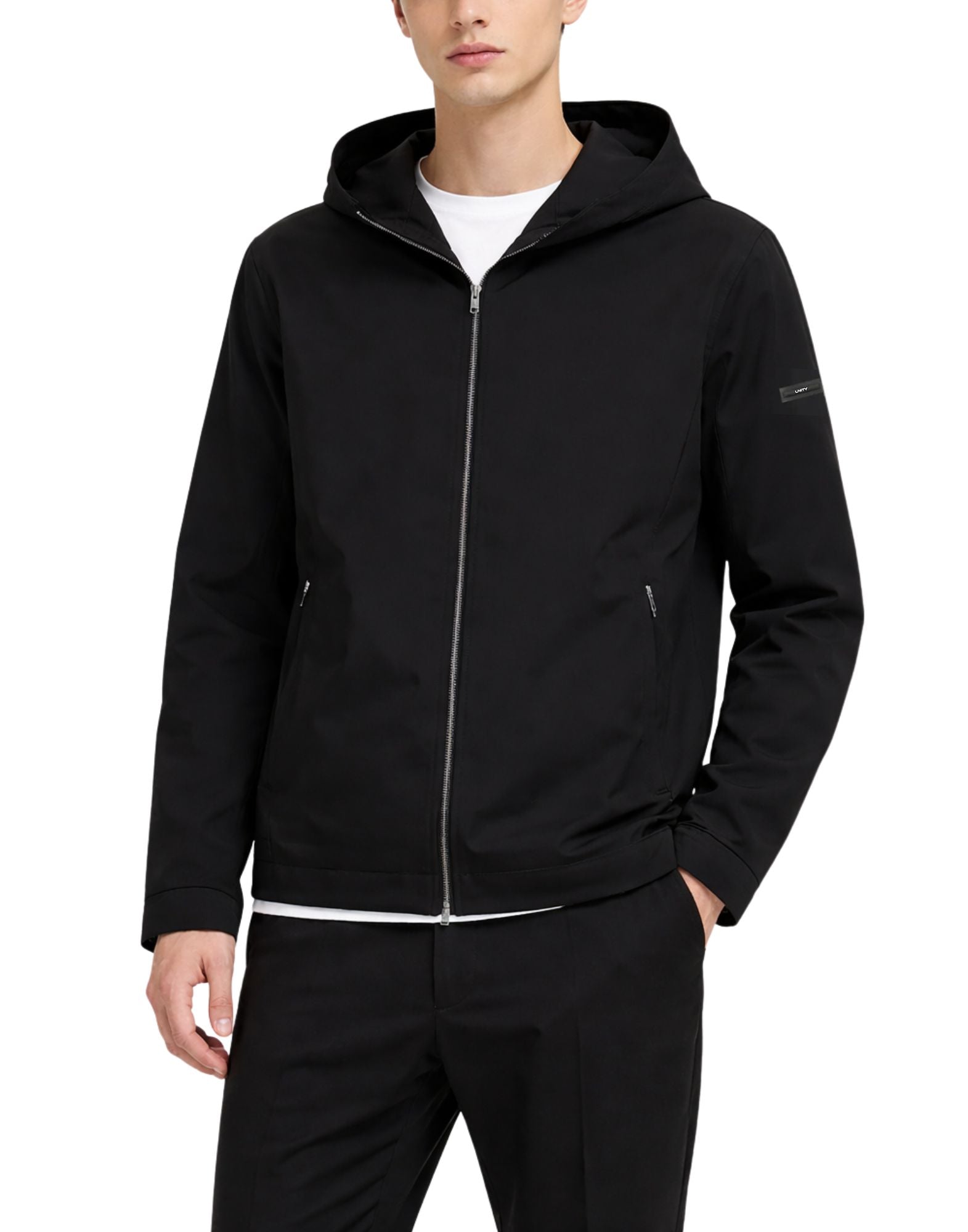 Unity Original Ruiz Hood Lightweight Hooded Cardigan Black Men’s CG-RUIZ HOOD BLACK