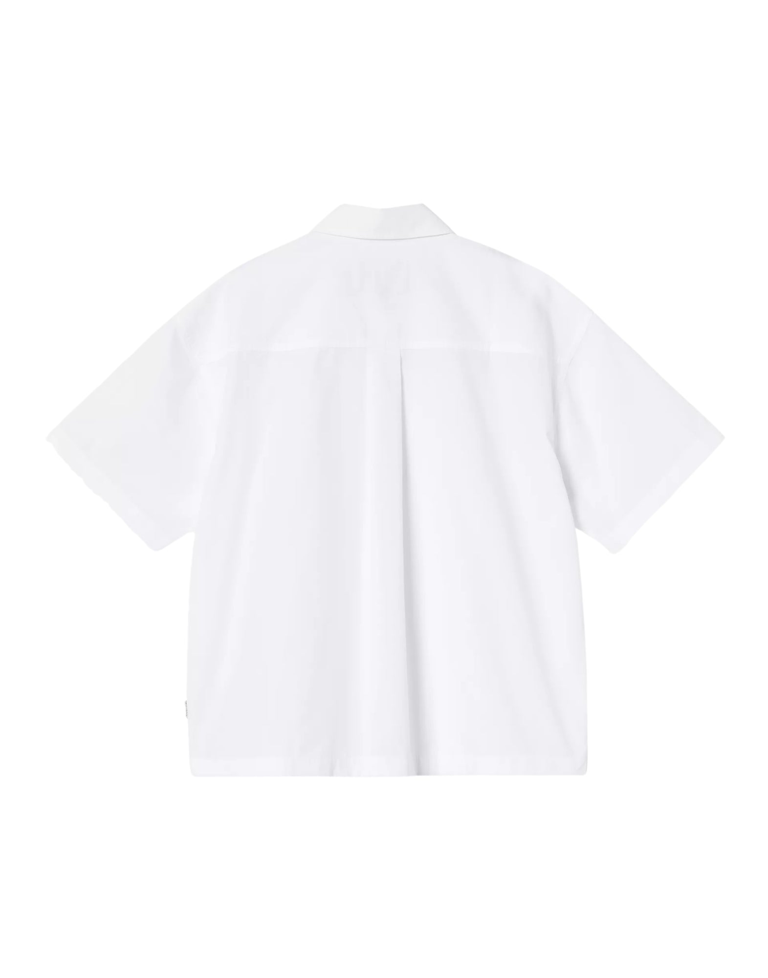 Carhartt WIP W’ S/S Belmont Shirt – Camisa de popelina para mujer – Blanco I036277 02XX