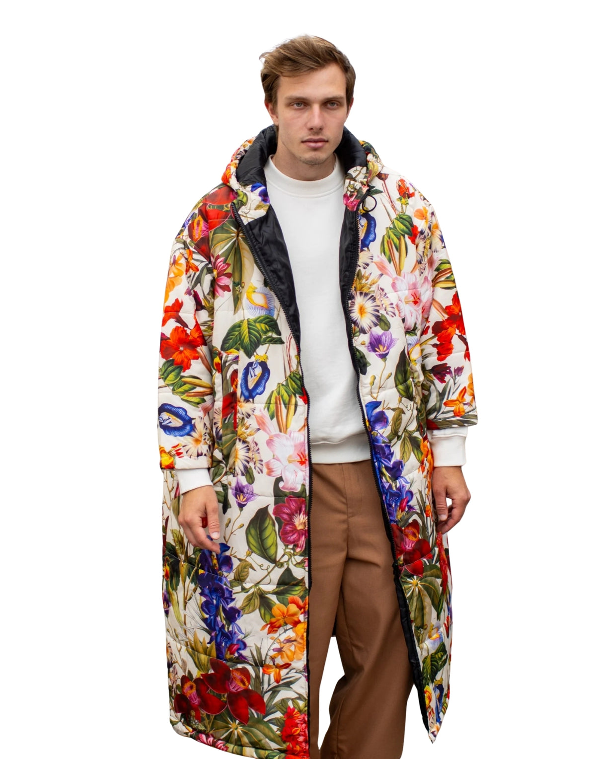 Maxi Long Coat Breeze - Floreal
