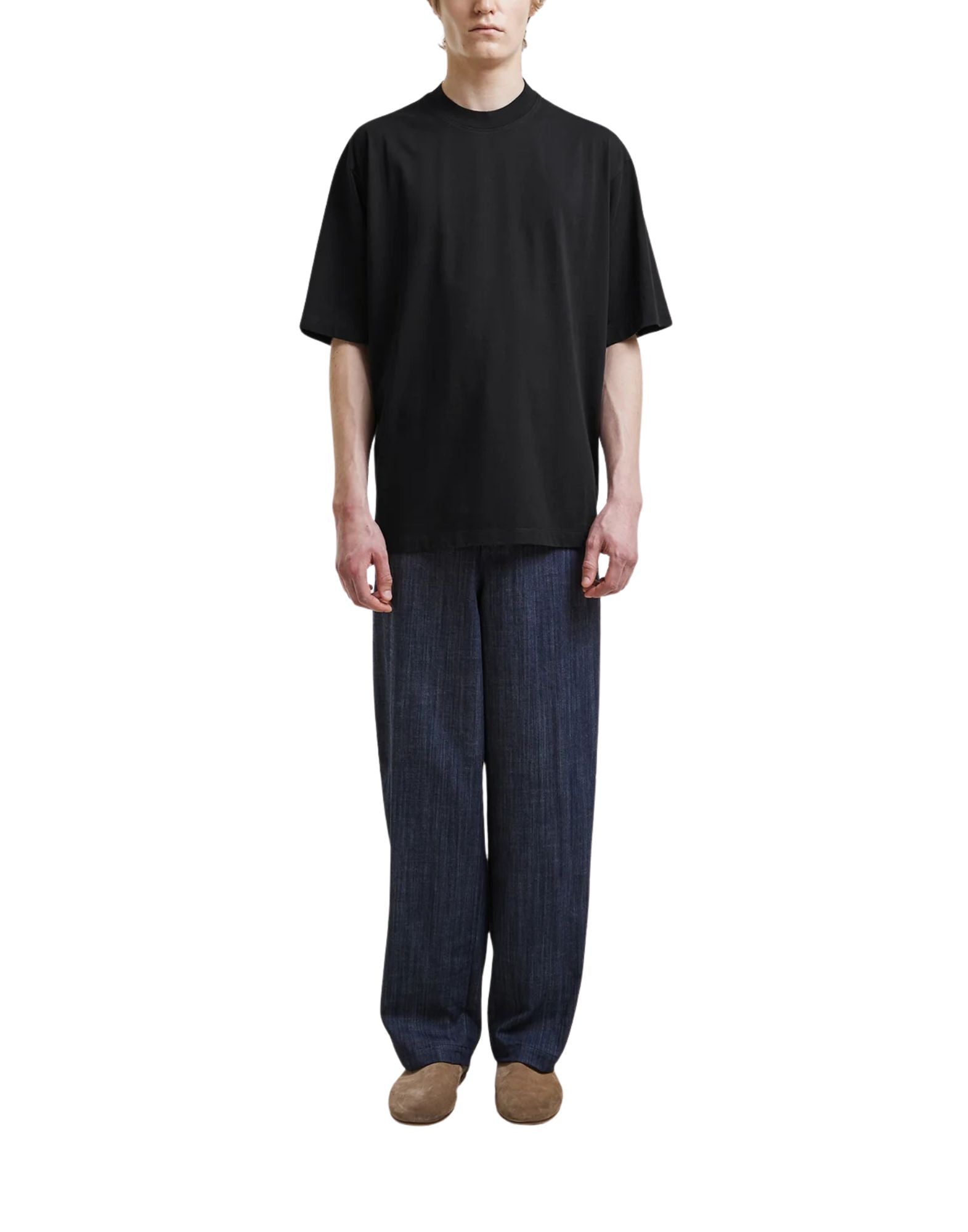 Hevò Mulino T-Shirt 100% Cotton Jersey Oversized Boxy Fit Men 040 MULINO L700 0303