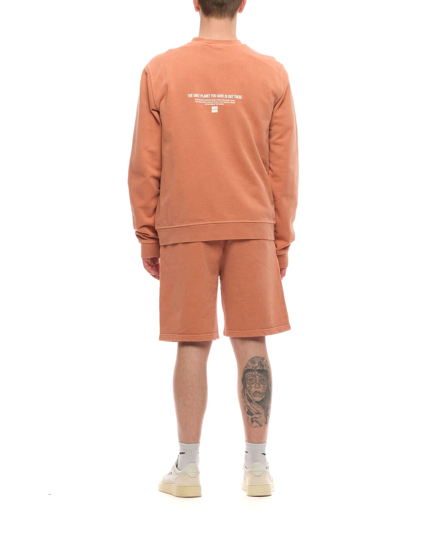 Sweatshirt Man EOTM160AE79W Pfirsich OUTHERE