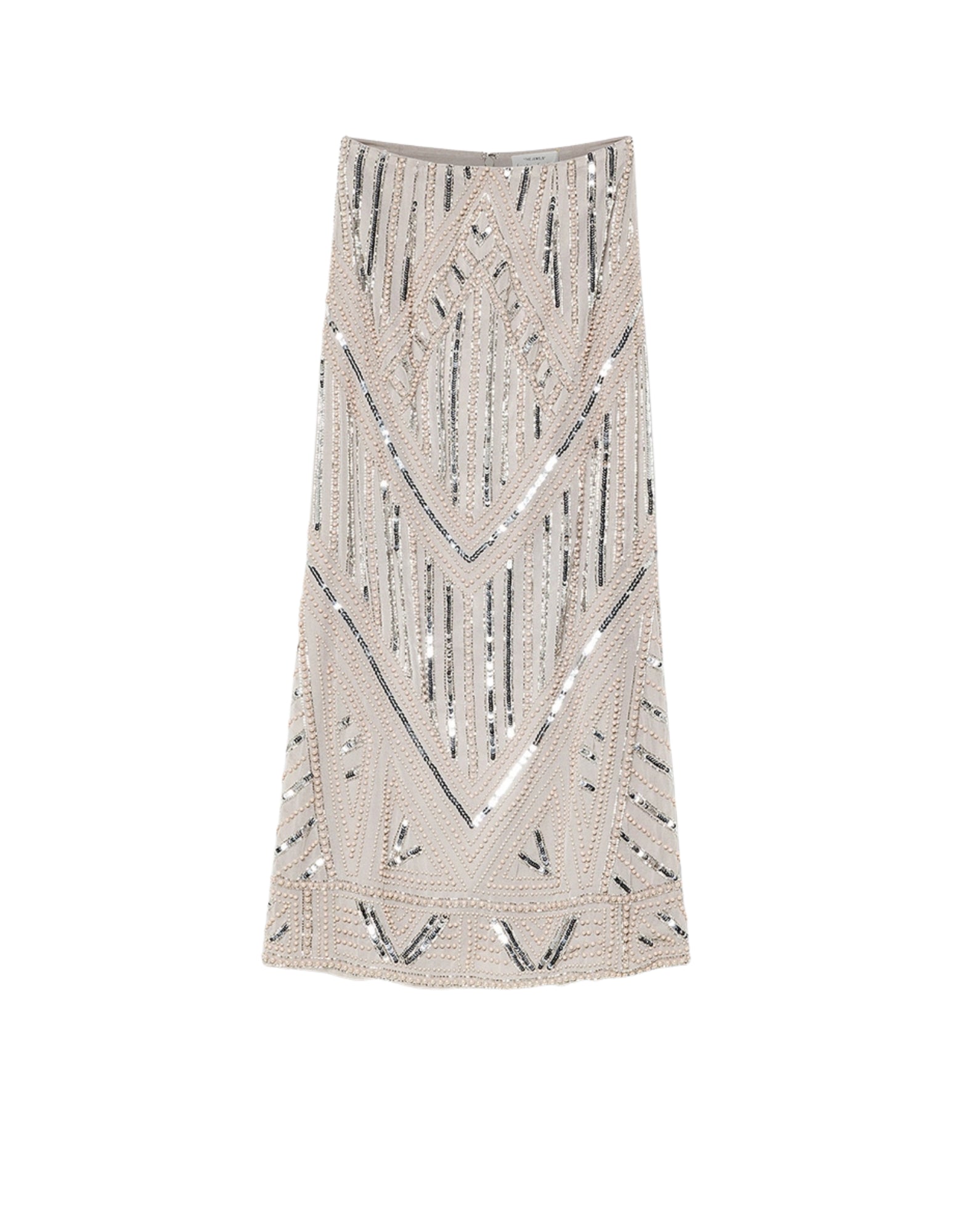 14379 JUPE ARGENTÉE - Gonne - FORTE_FORTE