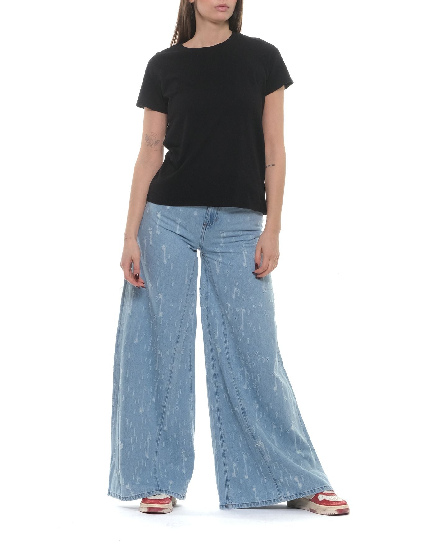 티셔츠 여자 M537-FTS284 002 Majestic Filatures