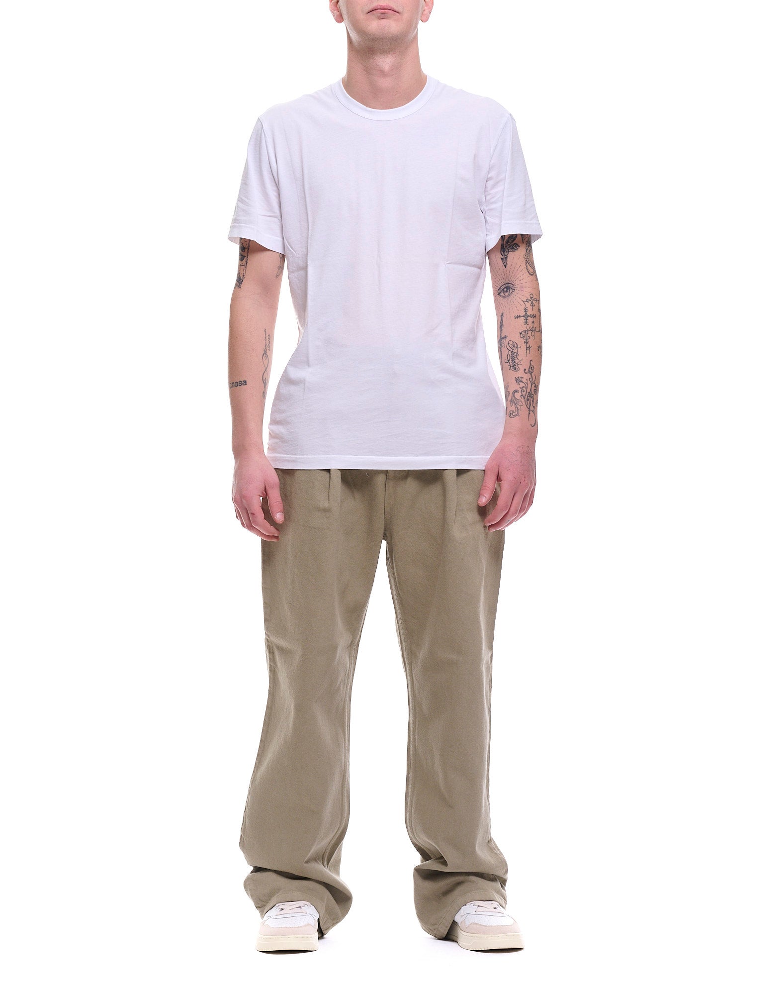 AMU151P4650569 C0502 HOSE NOGEND UNISEX AMISH BULL DYED DRYED HERB - Pantaloni - Amish