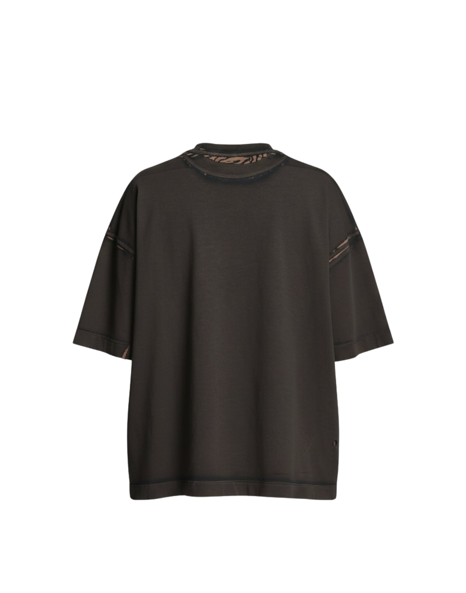 COSTA BROWN OVERSIZED T-SHIRT - T-Shirt e Polo - PAURA