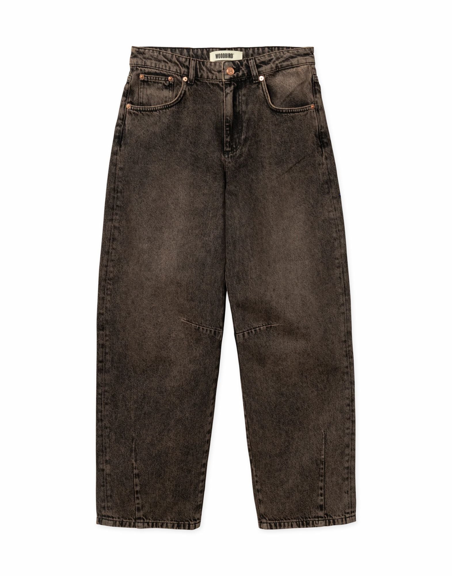 Woodbird WBBrooke Oak Jeans Jeans da donna marroni lavati 2615-103 WASHED BROWN